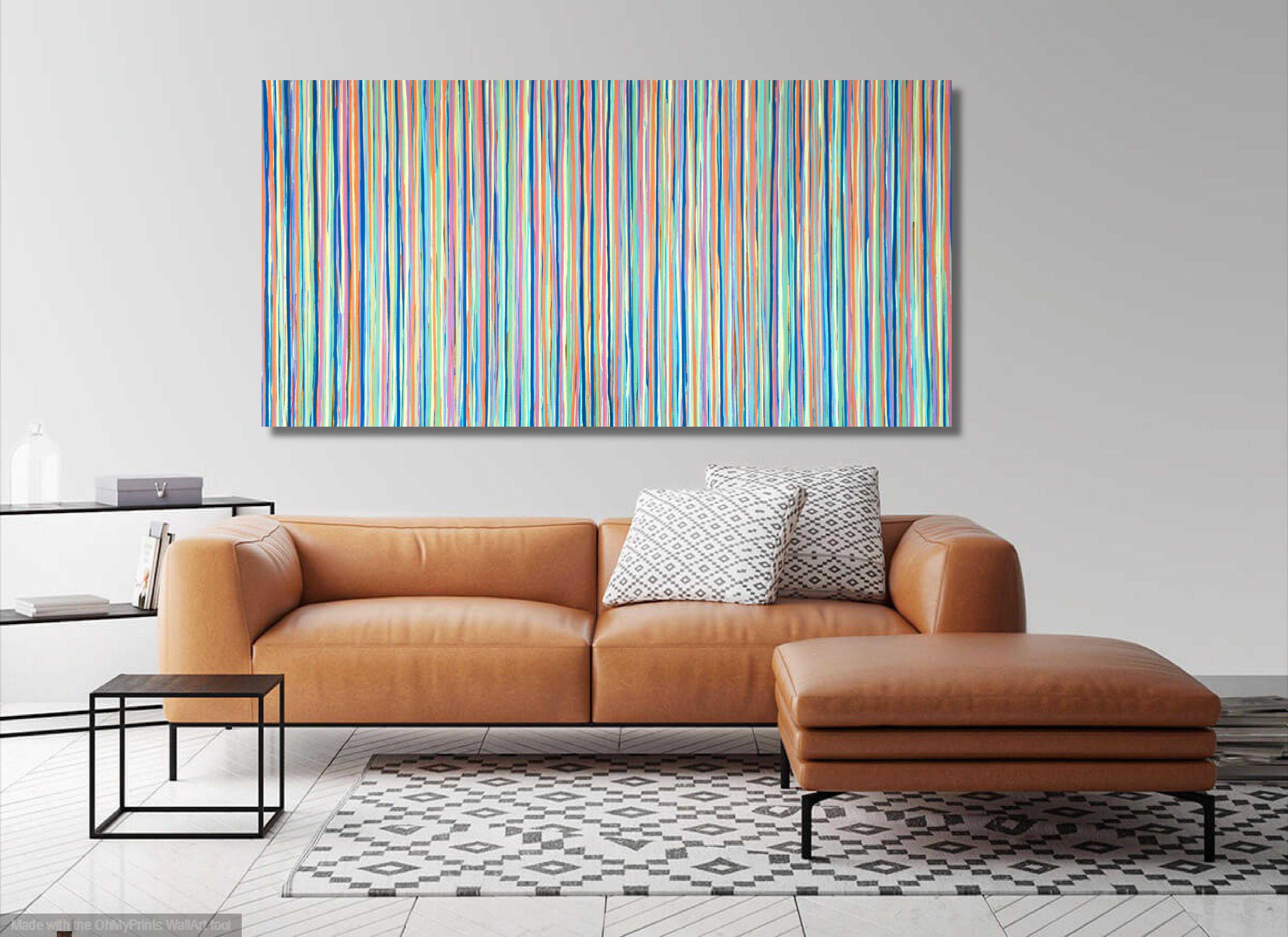 La creazione emotiva #282, Pittura, Acrilico su tela - Painting Astratto di Carla Sá Fernandes