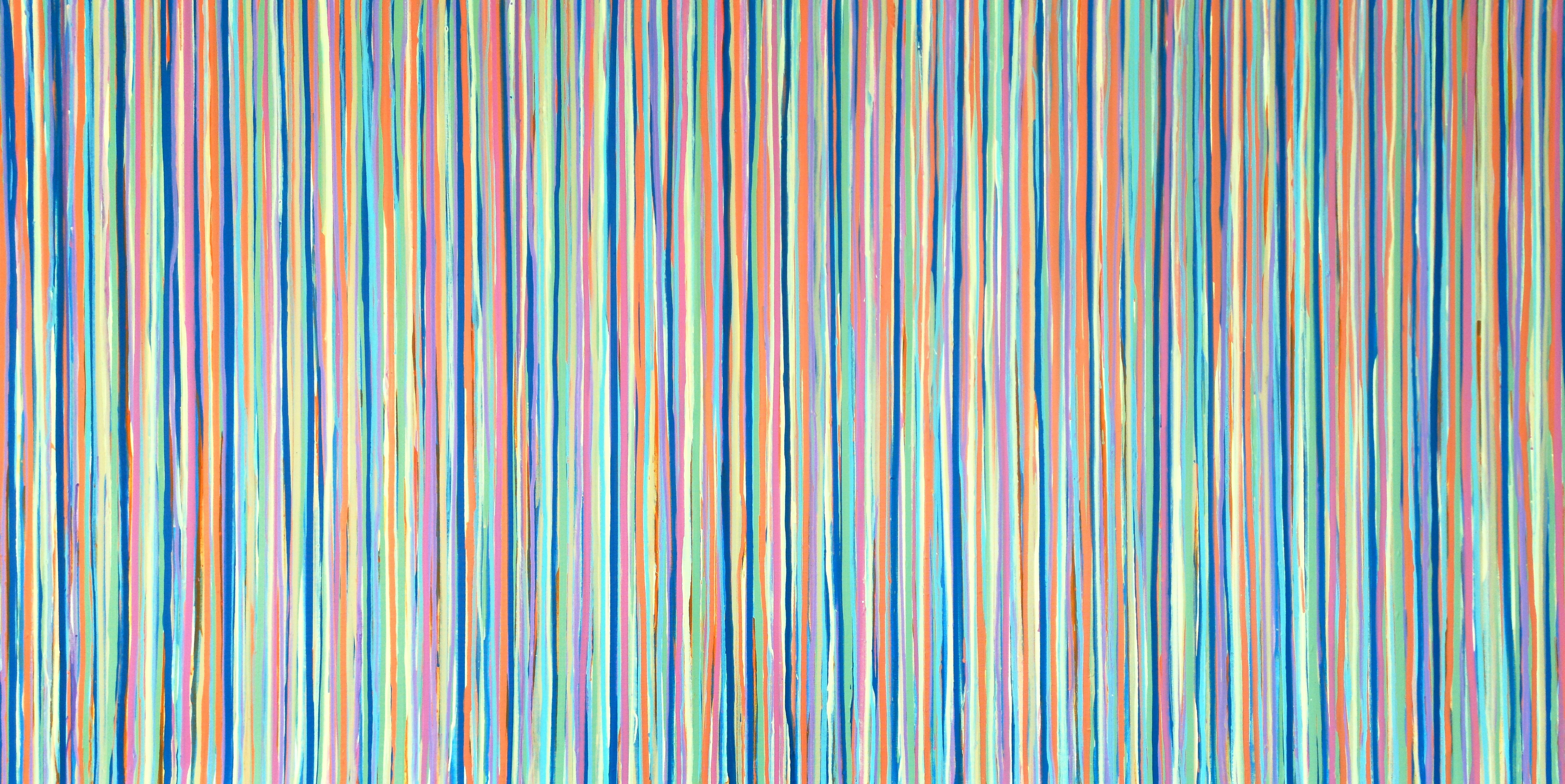 Abstract Painting di Carla Sá Fernandes - La creazione emotiva #282, Pittura, Acrilico su tela