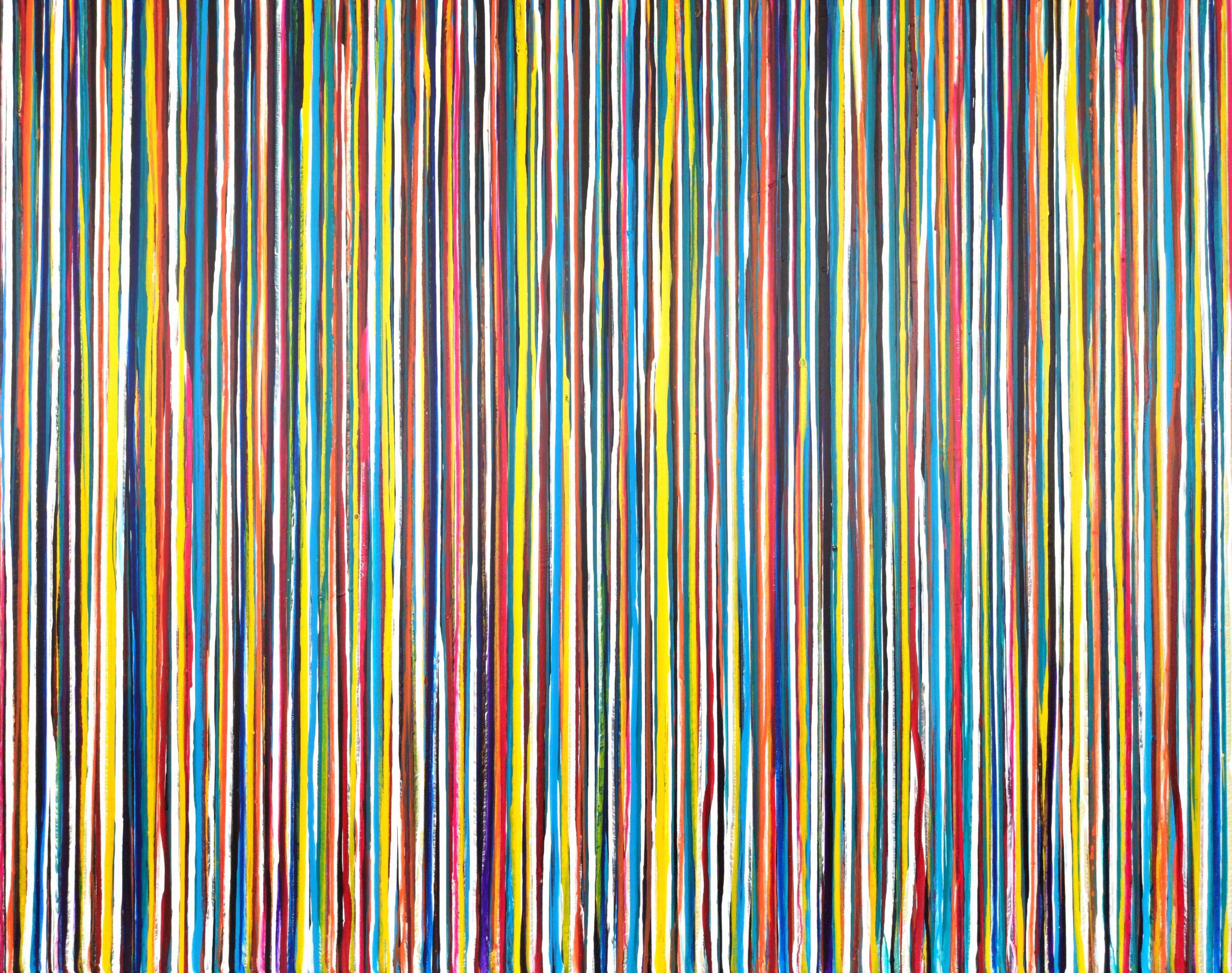 Abstract Painting di Carla Sá Fernandes - La creazione emotiva #291, Pittura, Acrilico su tela