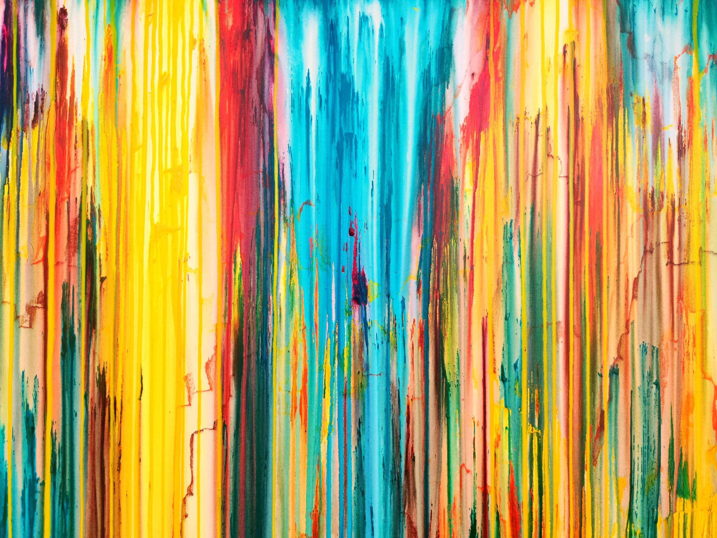 Carla Sá Fernandes Abstract Painting - The Emotional Creation #303, Painting, Acrylic on Canvas