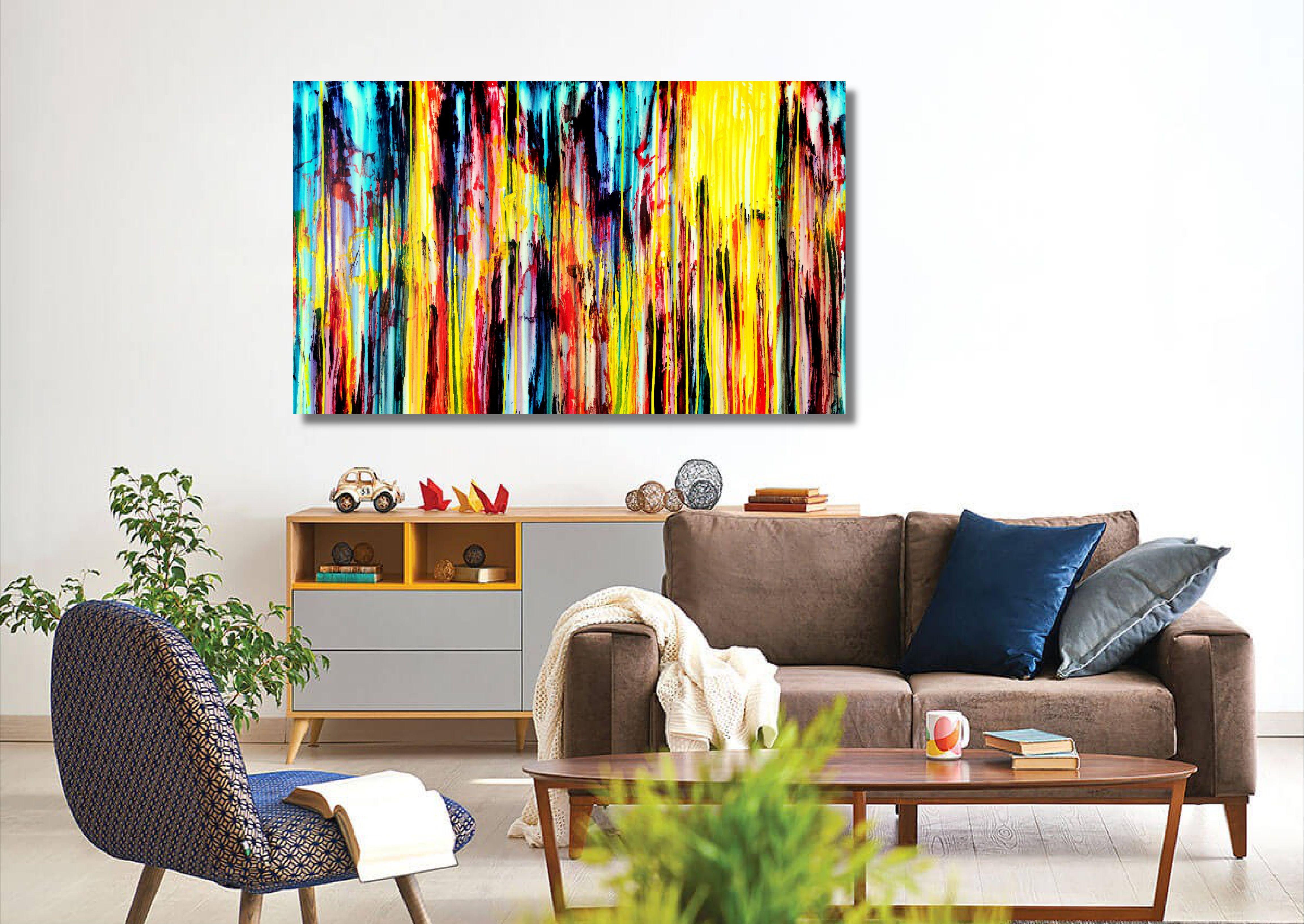 La Creación Emocional #308, Pintura, Acrílico sobre lienzo - Painting de Carla Sá Fernandes