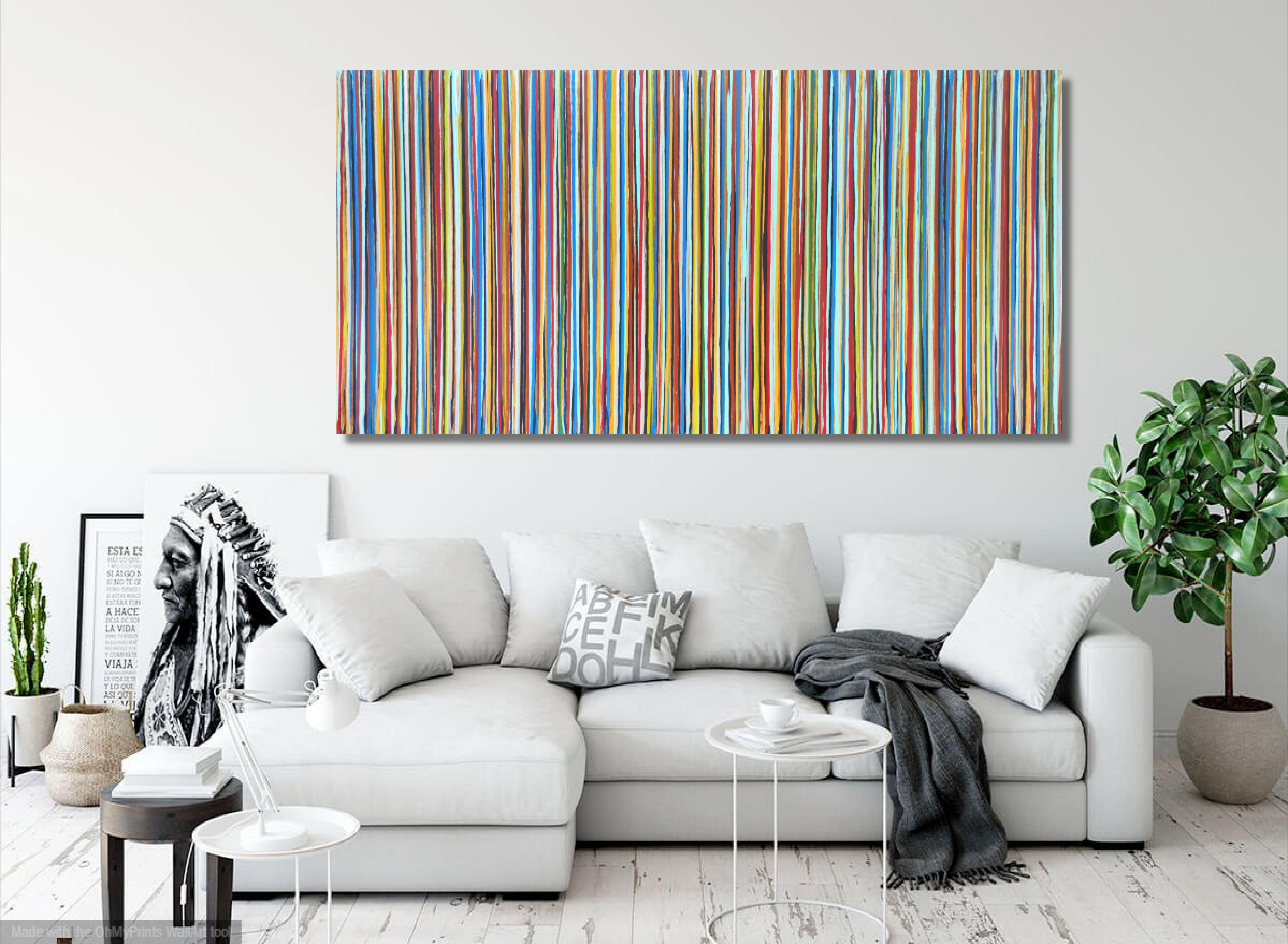 La Creación Emocional #327, Pintura, Acrílico sobre lienzo - Abstract Painting Marrón de Carla Sá Fernandes