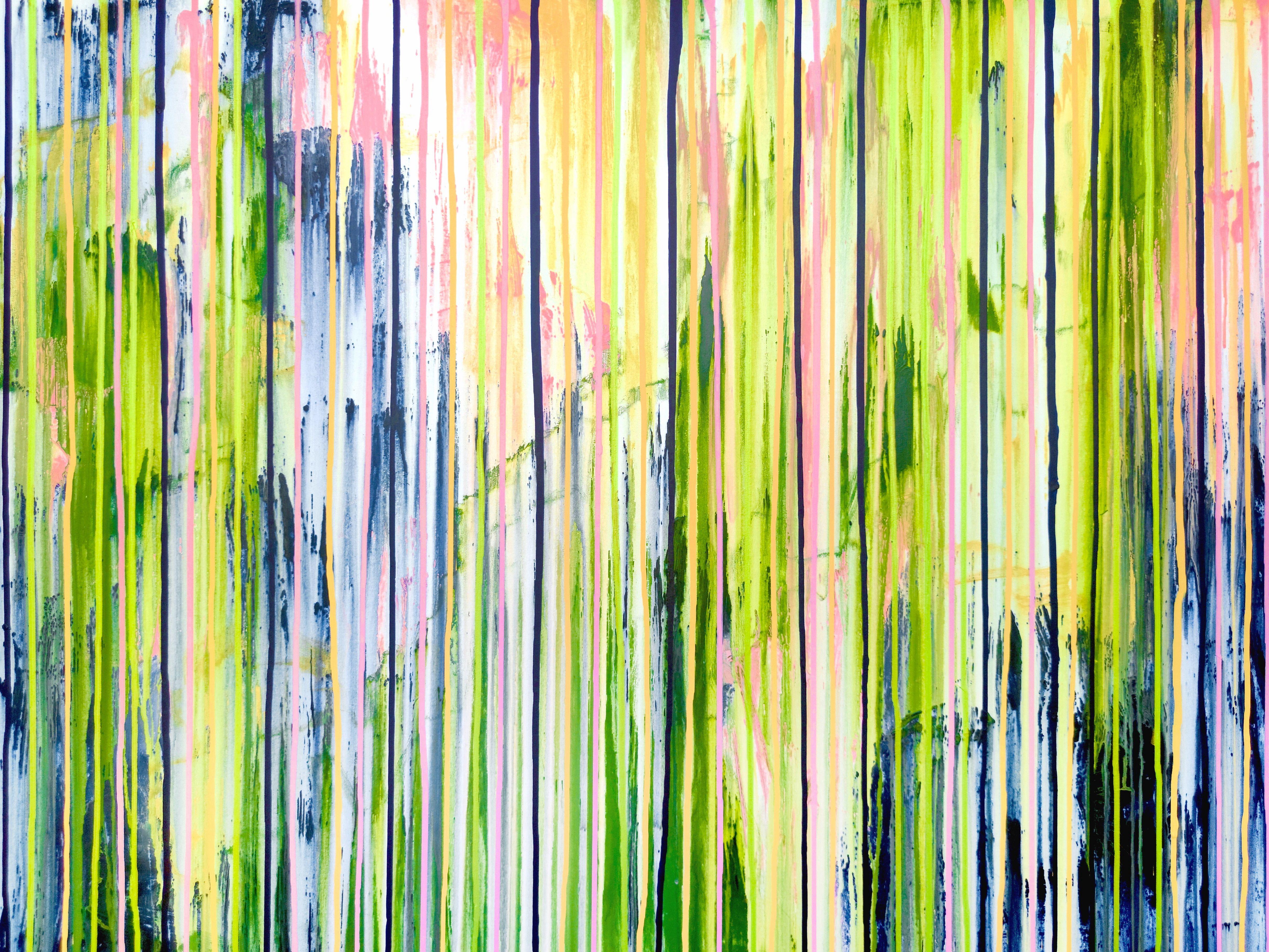 Carla Sá Fernandes Abstract Painting – Die emotionale Kreation #335, Gemälde, Acryl auf Leinwand