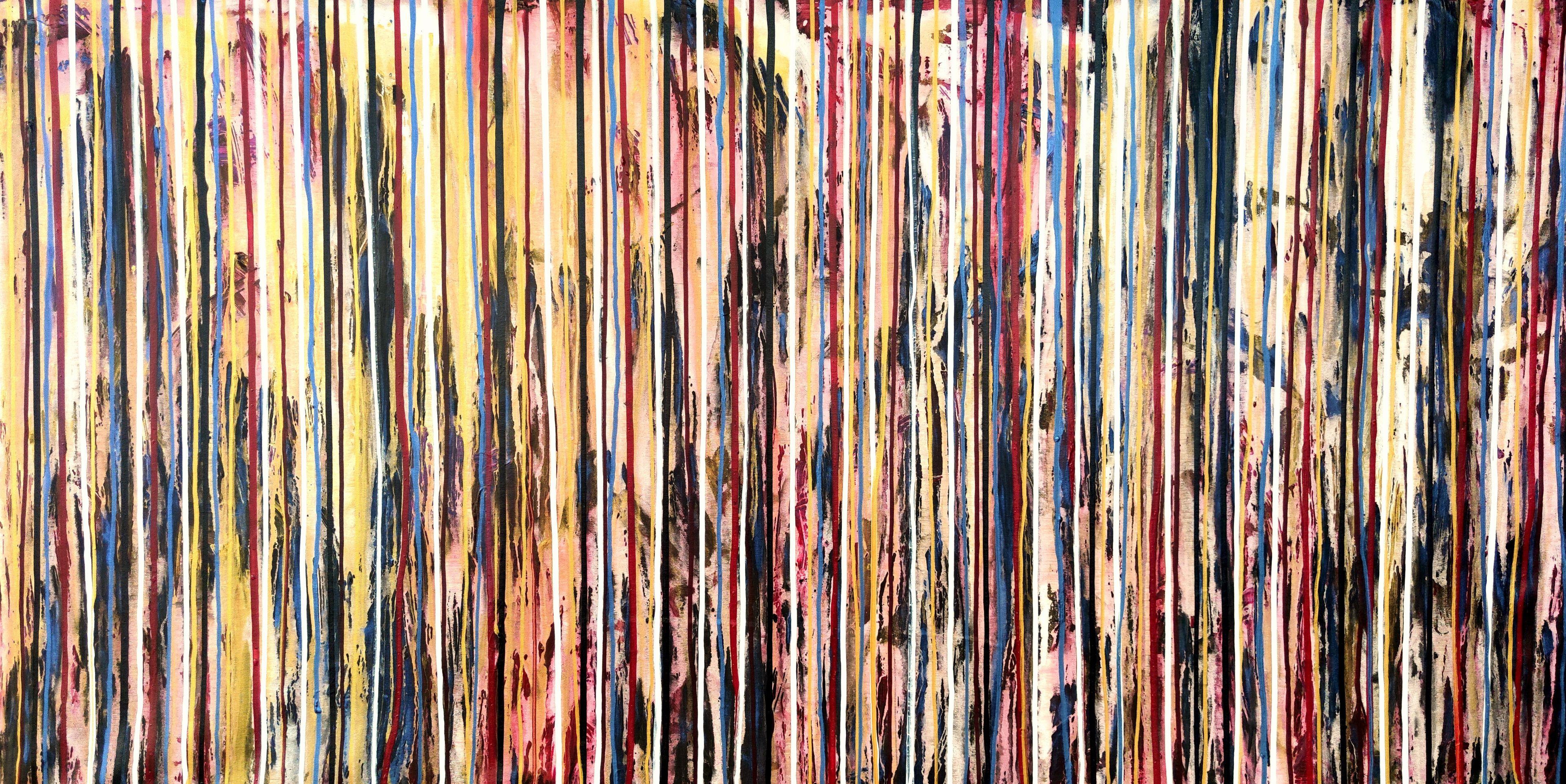 Carla Sá Fernandes Abstract Painting – Die emotionale Kreation #337, Gemälde, Acryl auf Leinwand