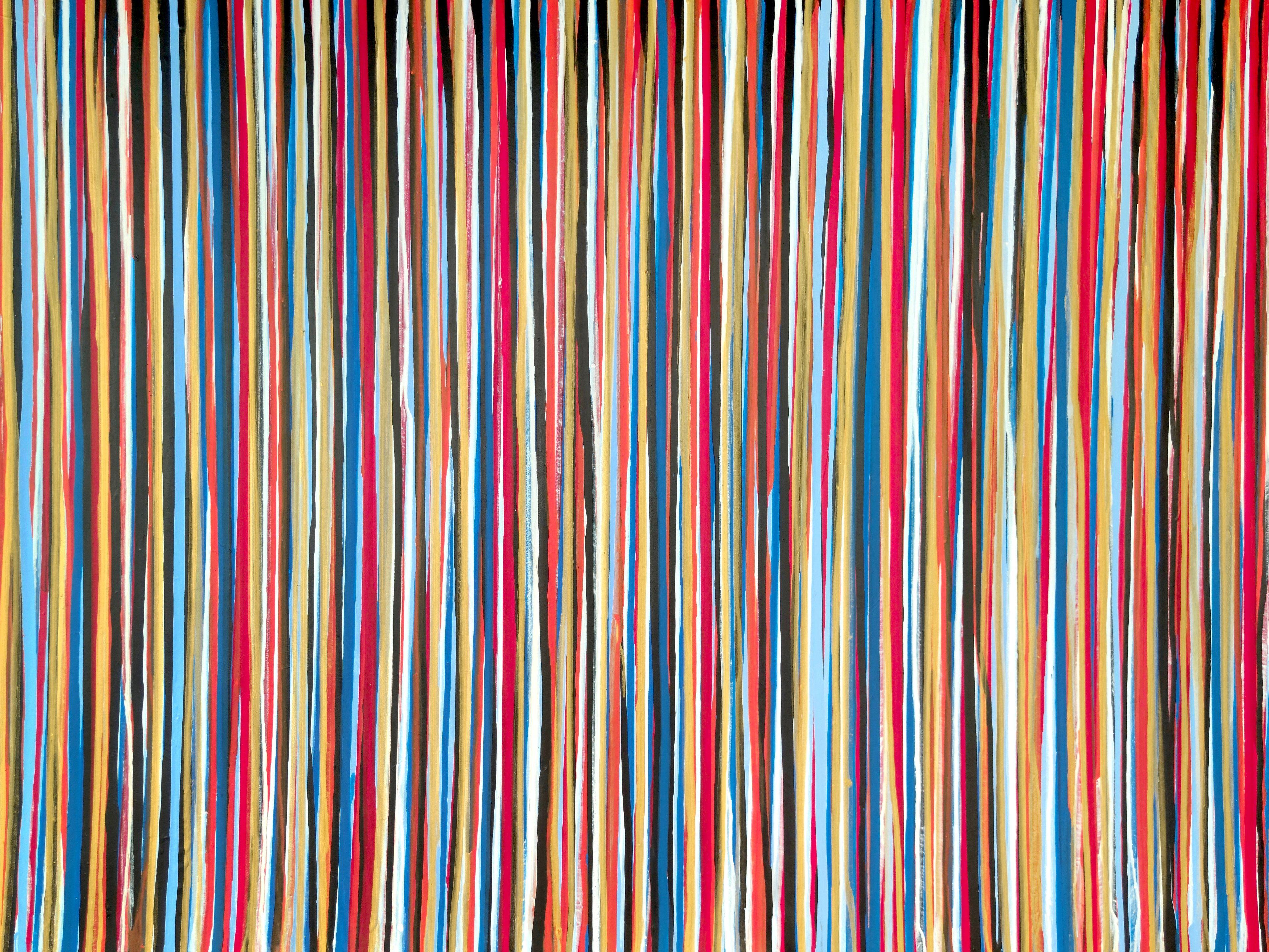 Abstract Painting di Carla Sá Fernandes - La creazione emotiva 338, Pittura, Acrilico su tela