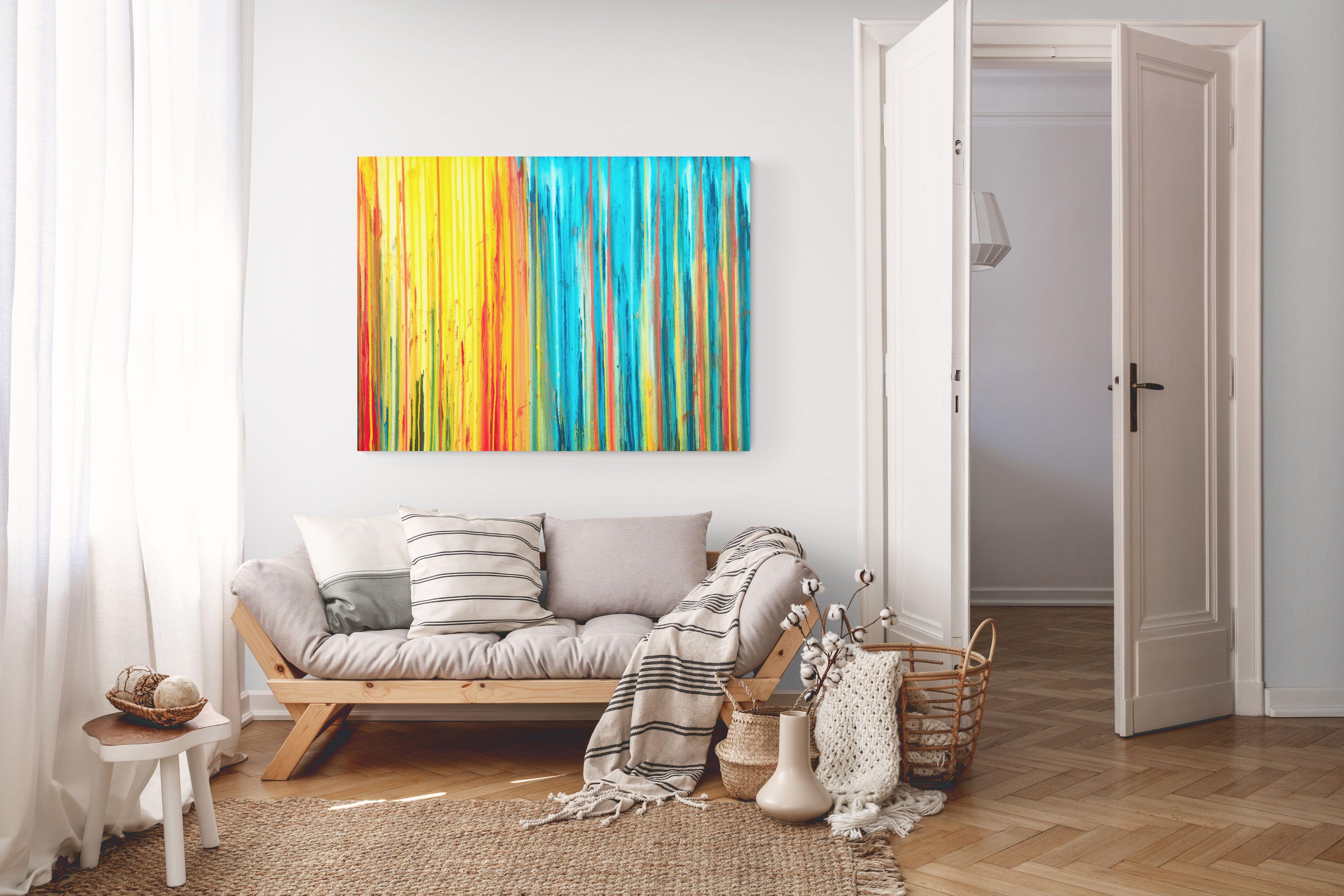 La Creación Emocional #347, Pintura, Acrílico sobre lienzo - Painting de Carla Sá Fernandes