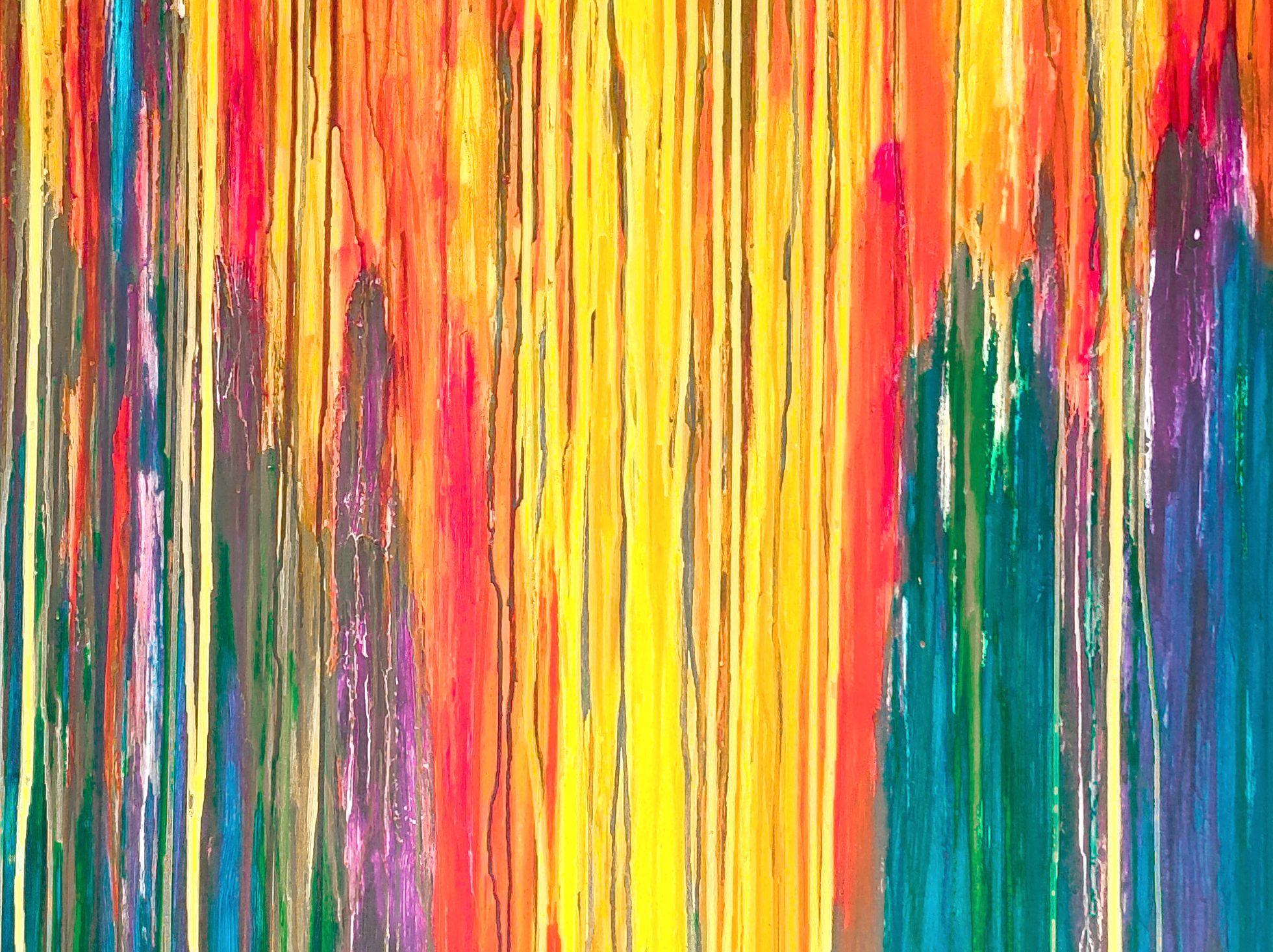La Creación Emocional #365, Pintura, Acrílico sobre lienzo - Painting Abstracto de Carla Sá Fernandes