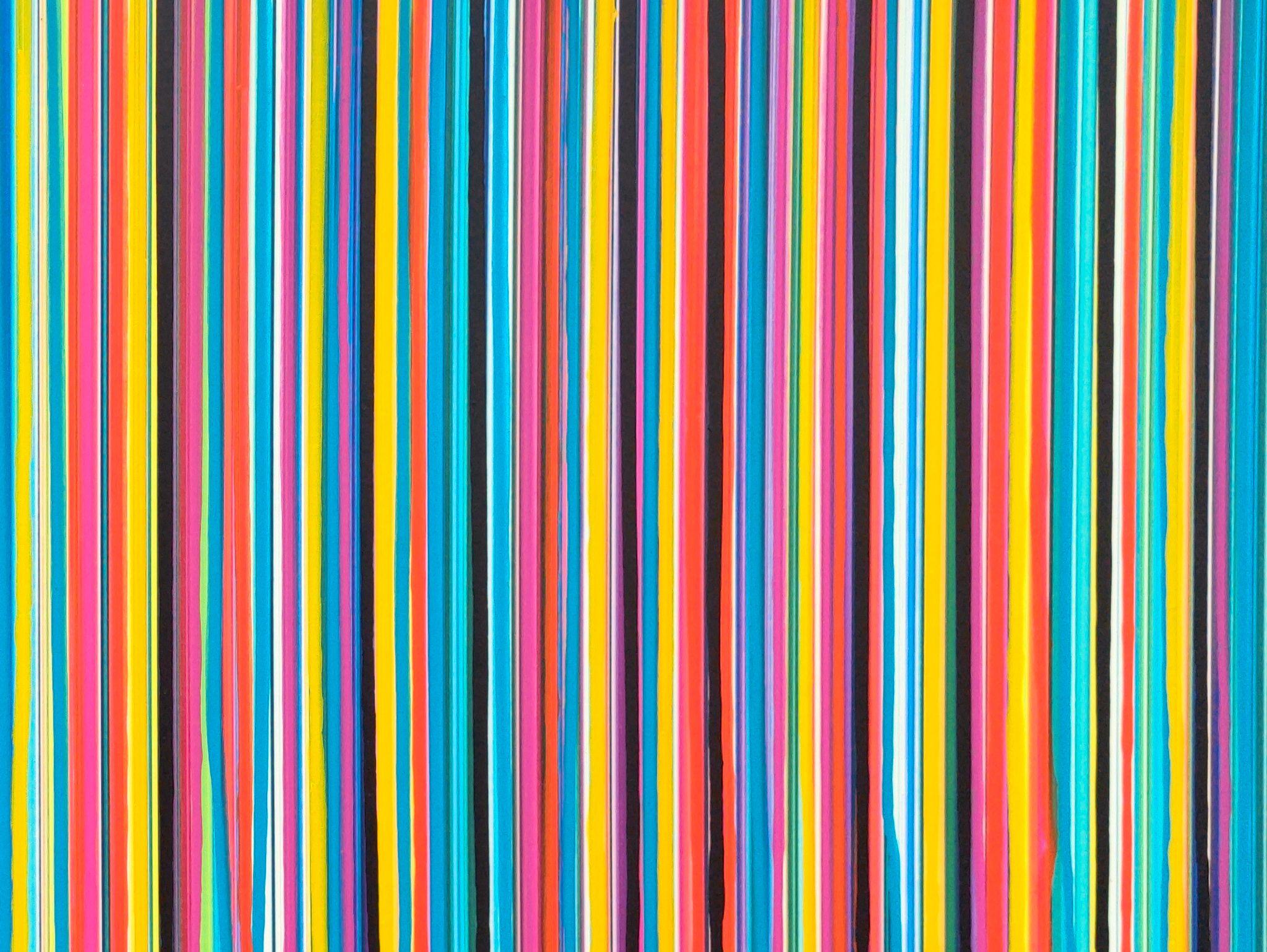 La Creación Emocional #371, Pintura, Acrílico sobre lienzo - Abstract Painting Marrón de Carla Sá Fernandes