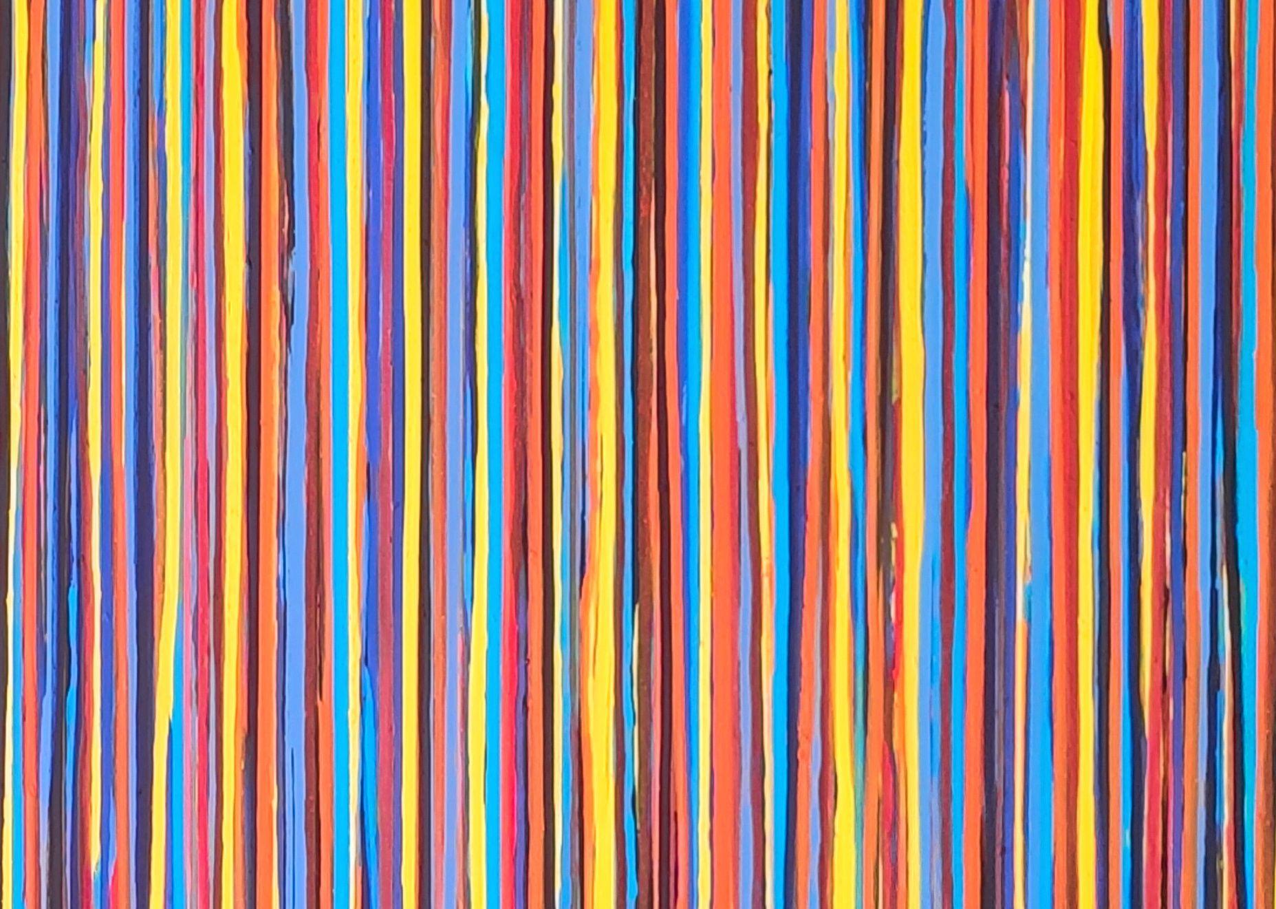 La creazione emotiva #373, Pittura, Acrilico su tela - Painting di Carla Sá Fernandes