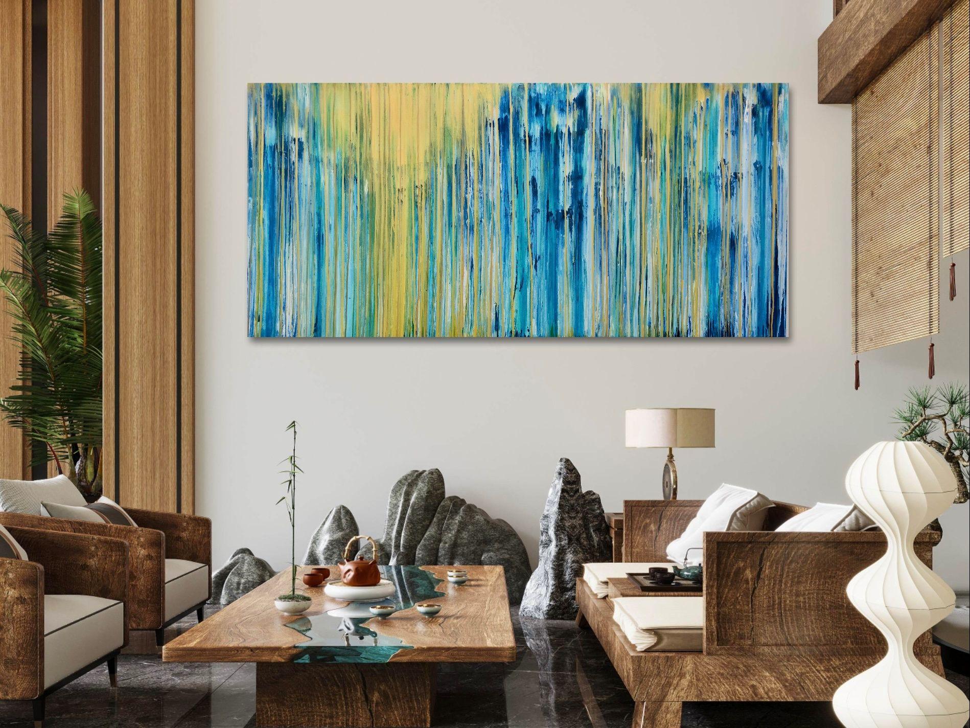 La creazione emotiva #382, Pittura, Acrilico su tela - Painting Astratto di Carla Sá Fernandes