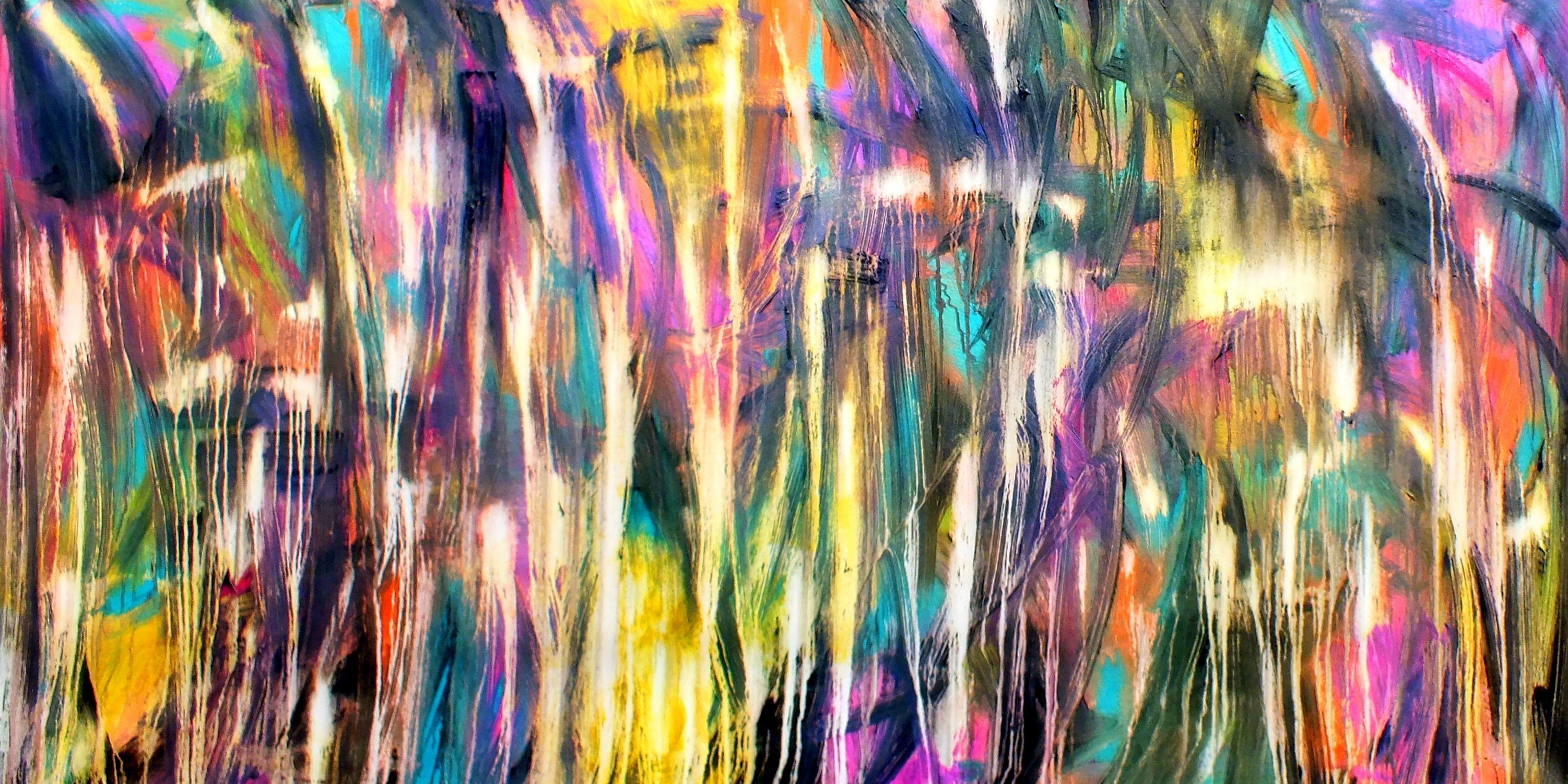 Carla Sá Fernandes Abstract Painting - The Emotional Creation #87, Painting, Acrylic on Canvas