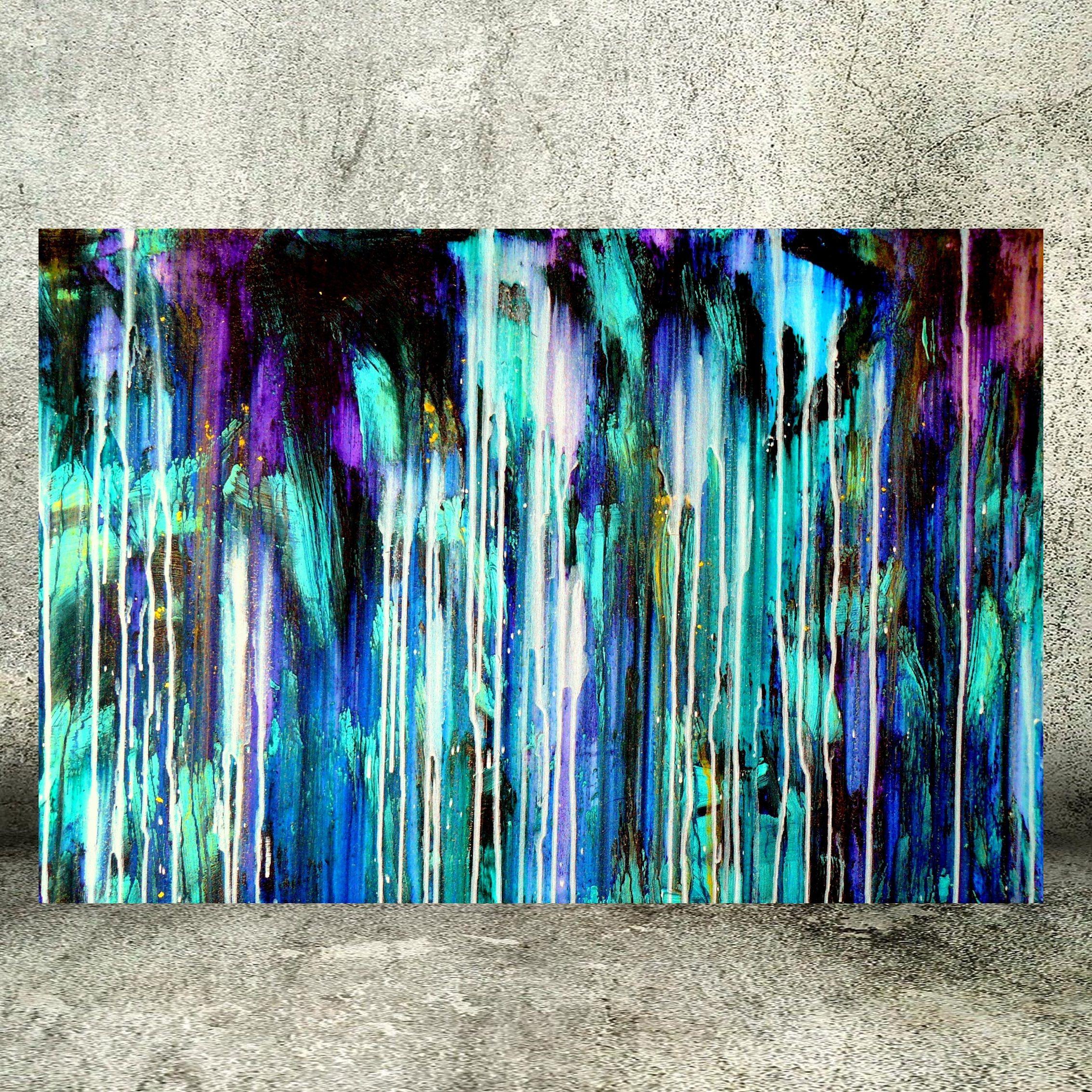 La Creación Emocional #95, Pintura, Acrílico sobre lienzo - Painting Abstracto de Carla Sá Fernandes