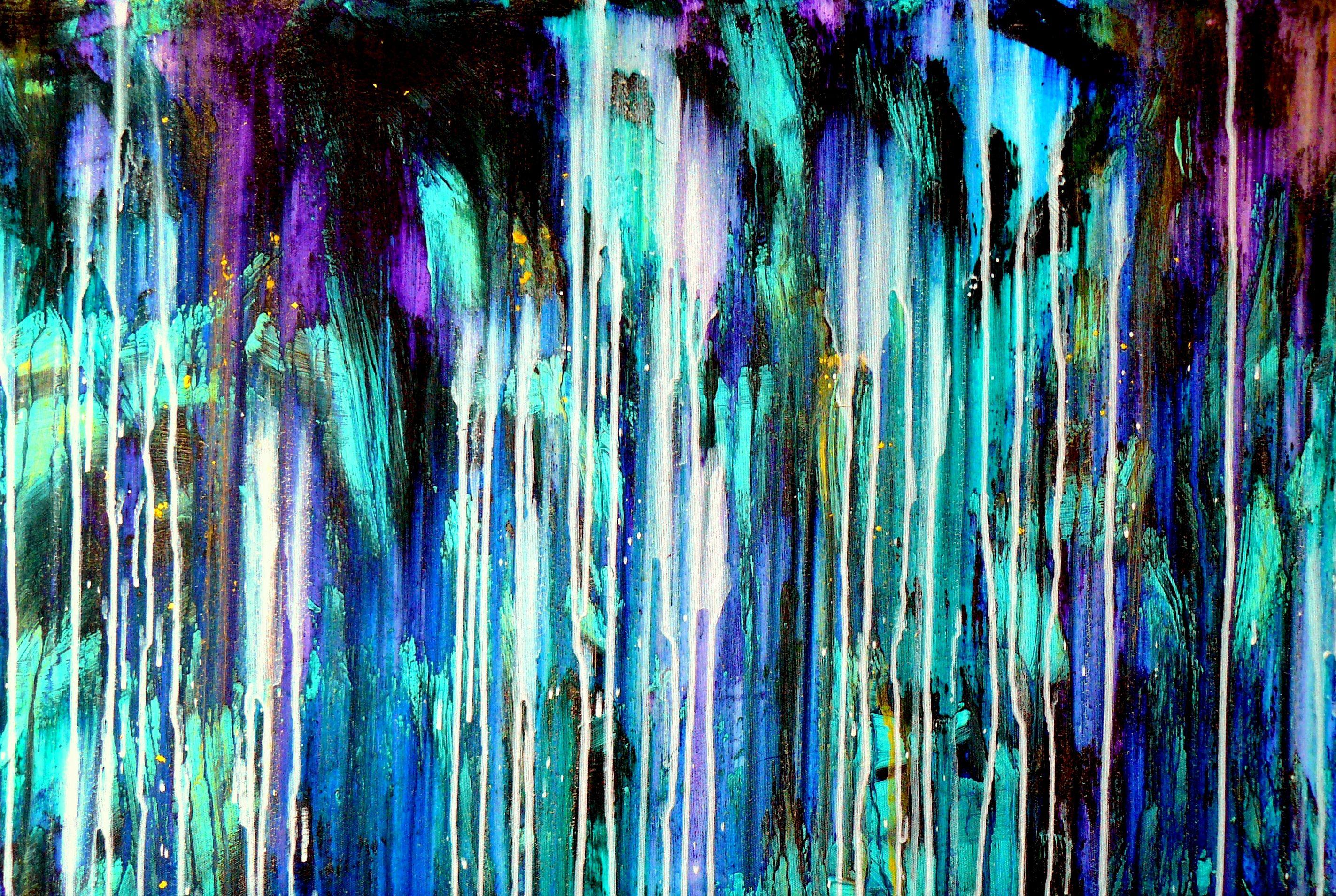 Carla Sá Fernandes Abstract Painting - The Emotional Creation #95, Painting, Acrylic on Canvas