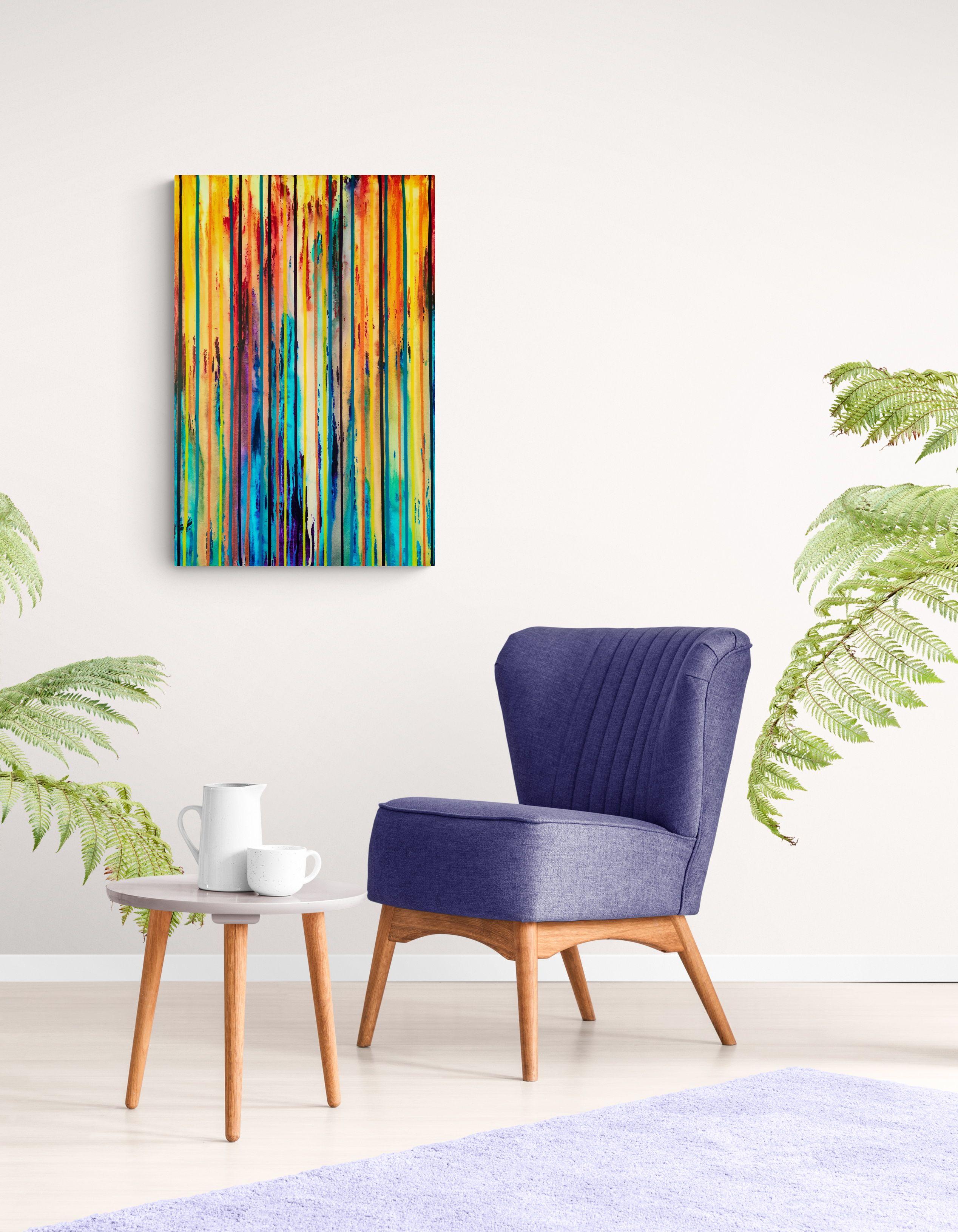 La creazione enozionale #350, Pittura, Acrilico su tela - Painting di Carla Sá Fernandes