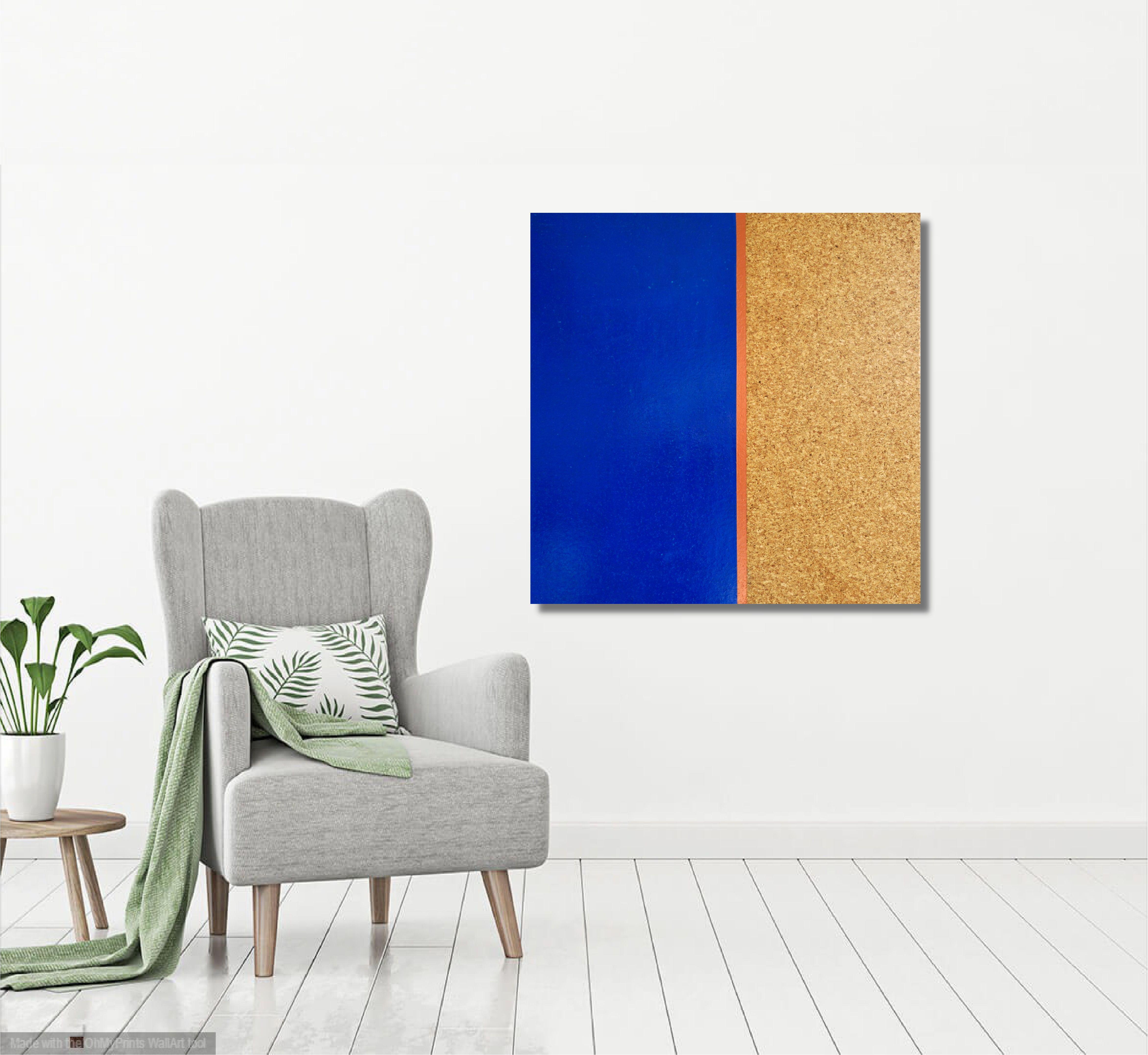 My cork series is a statement of my Portuguese origins. It's a coming back to nature, to raw, to minimalism, to simplicity...     This is a one of a kind painting, an absolutely spontaneous, vibrant and unique creation by Carla SÃ¡ Fernandes.    