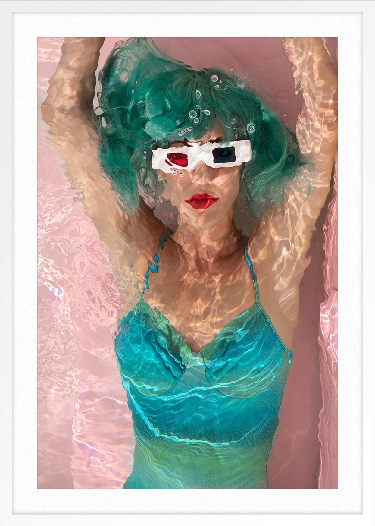 Aqva Blau (Braun), Figurative Photograph, von Carla Sutera Sardo
