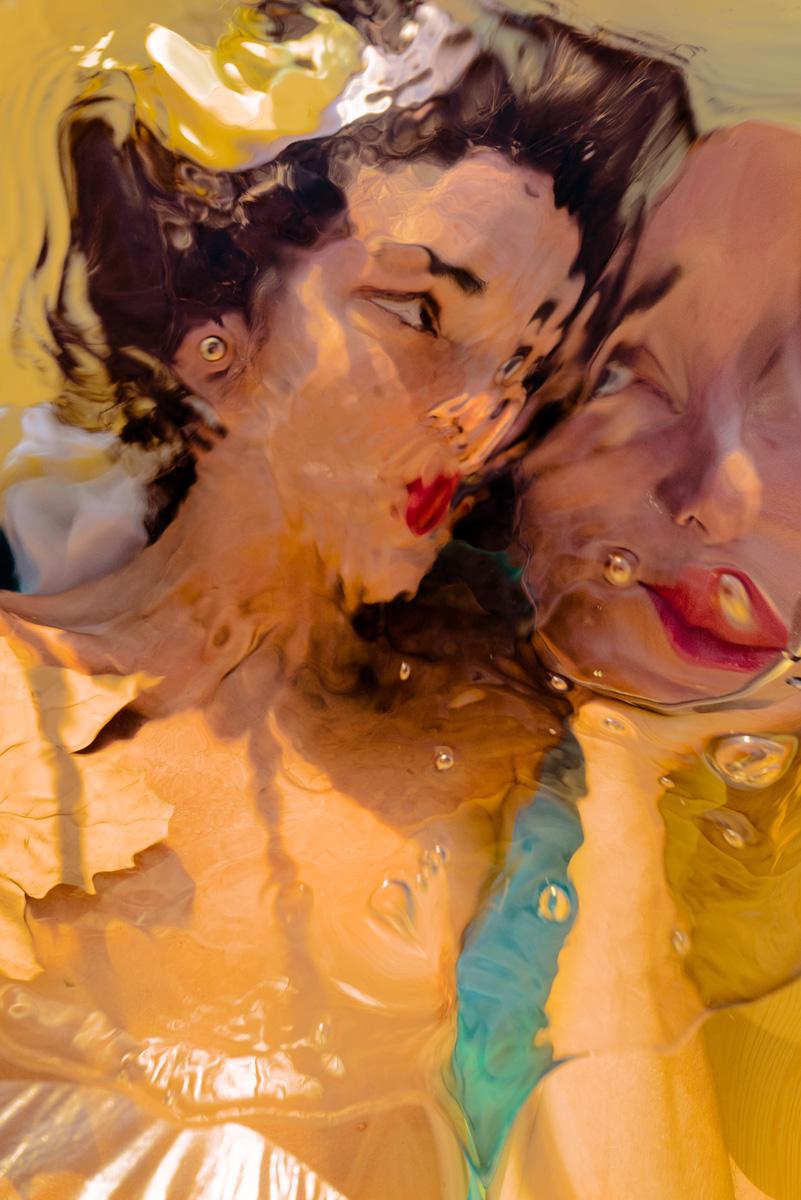 Carla Sutera Sardo Color Photograph - The Shape of Water Mirror