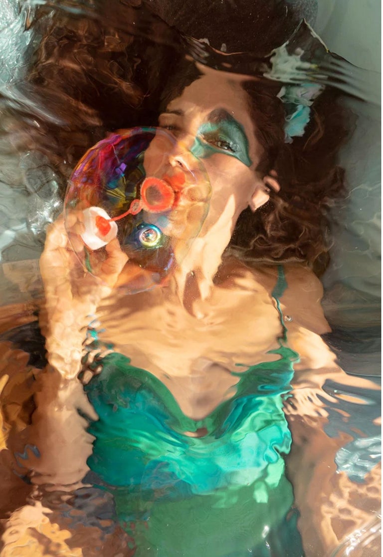 Carla Sutera Sardo Color Photograph - The Shape of Water V