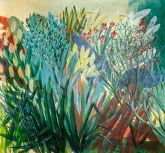 Jungle III, 2021_Carla Talopp_Acrylic on Canvas_Floral/Abstract/Landscape