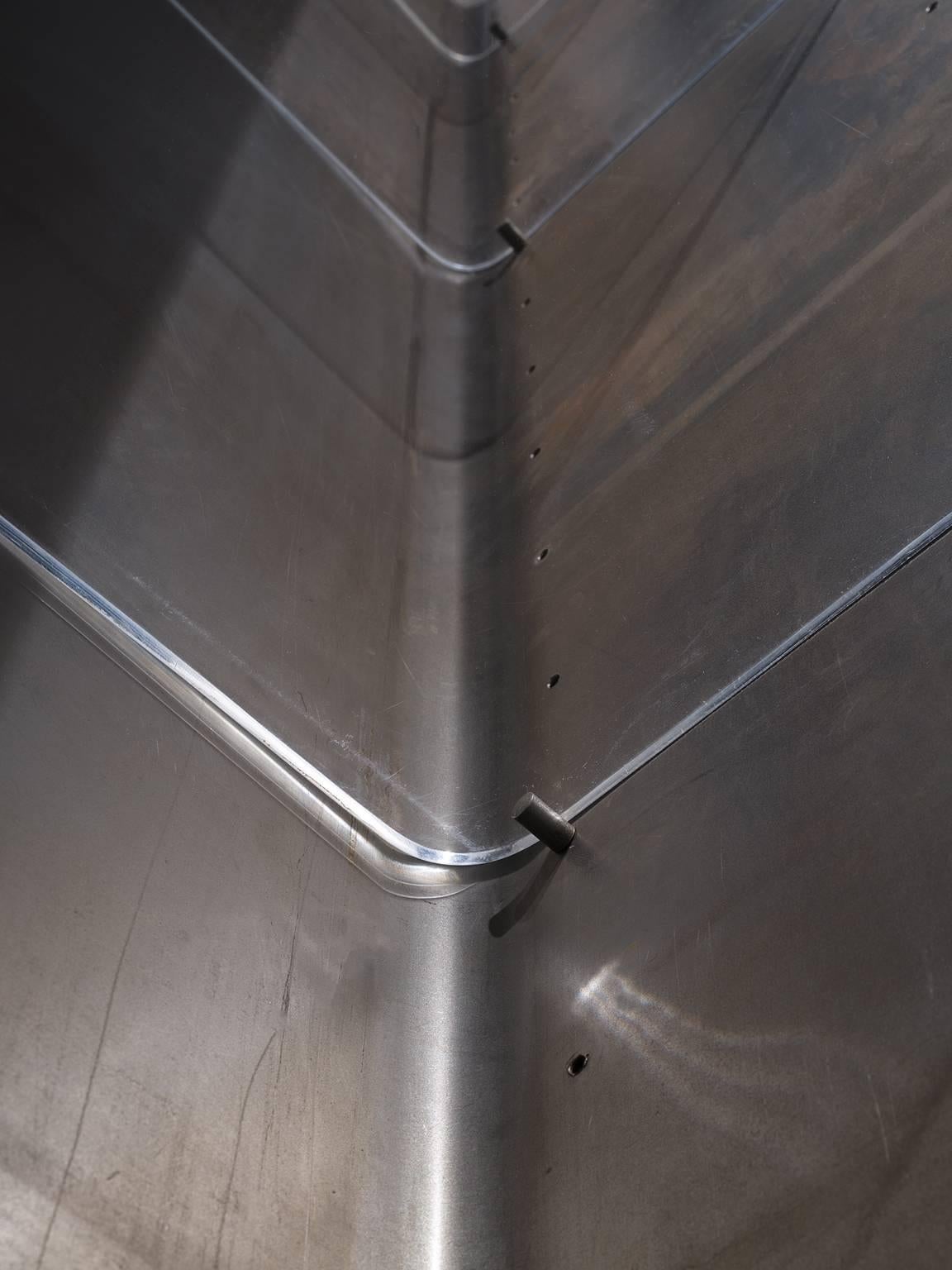 Steel Carla Venosta and Guido Zimmerman Shelving Unit