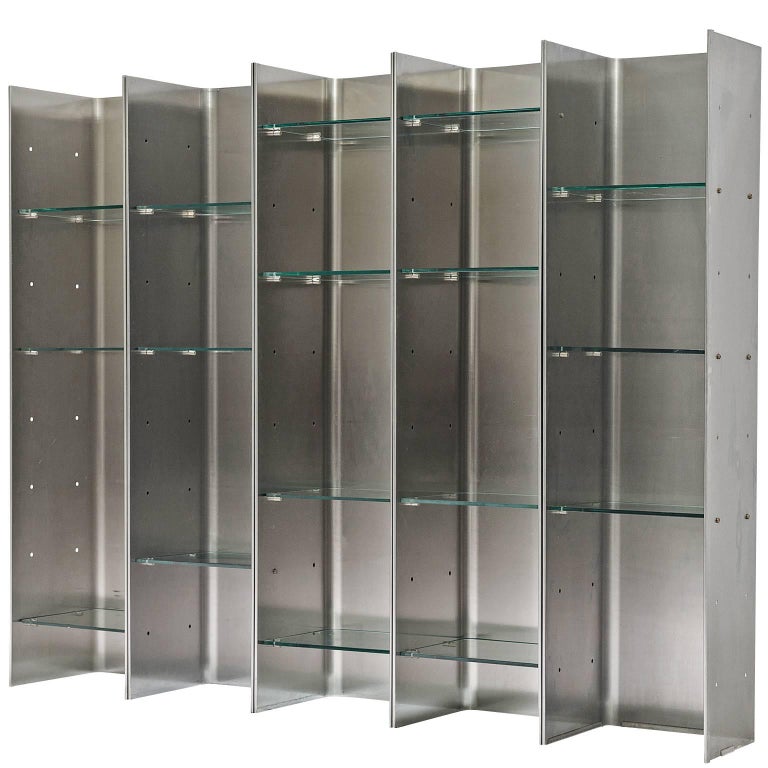 Carla Venosta and Guido Zimmerman Shelving Unit For Sale at 1stDibs