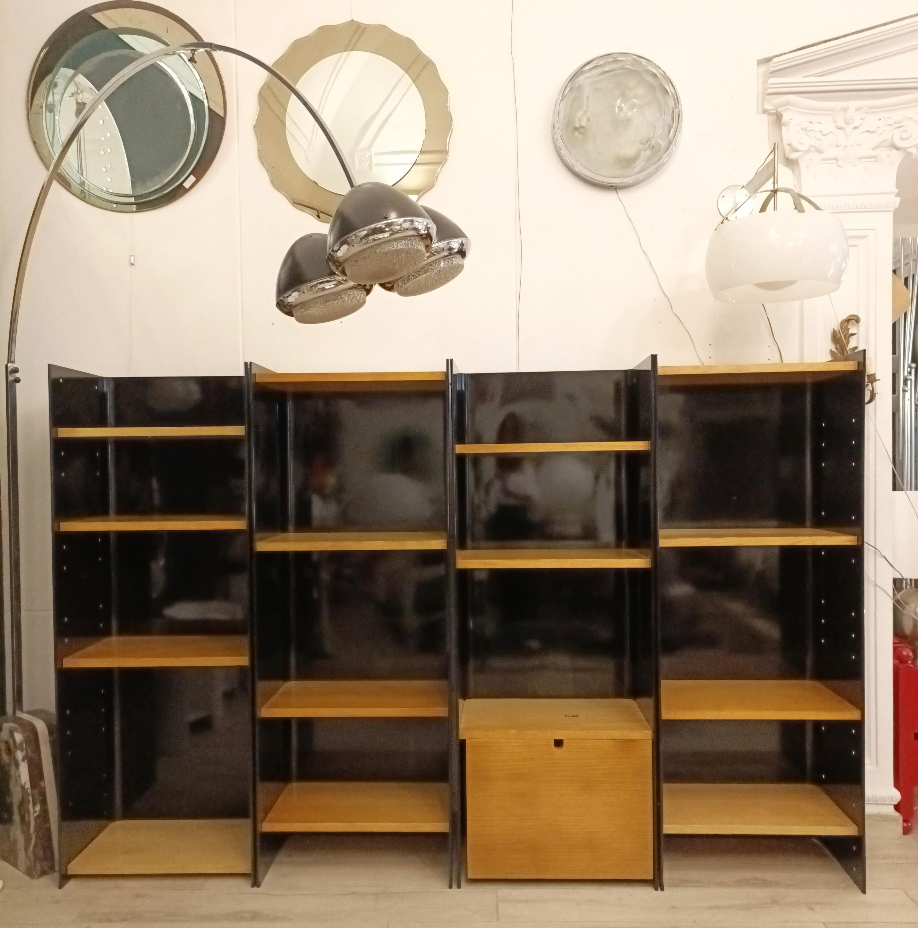 Mid-Century Modern Carla Venosta pour Arflex Bookcase Mod. Valiant, Italie 1970 en vente