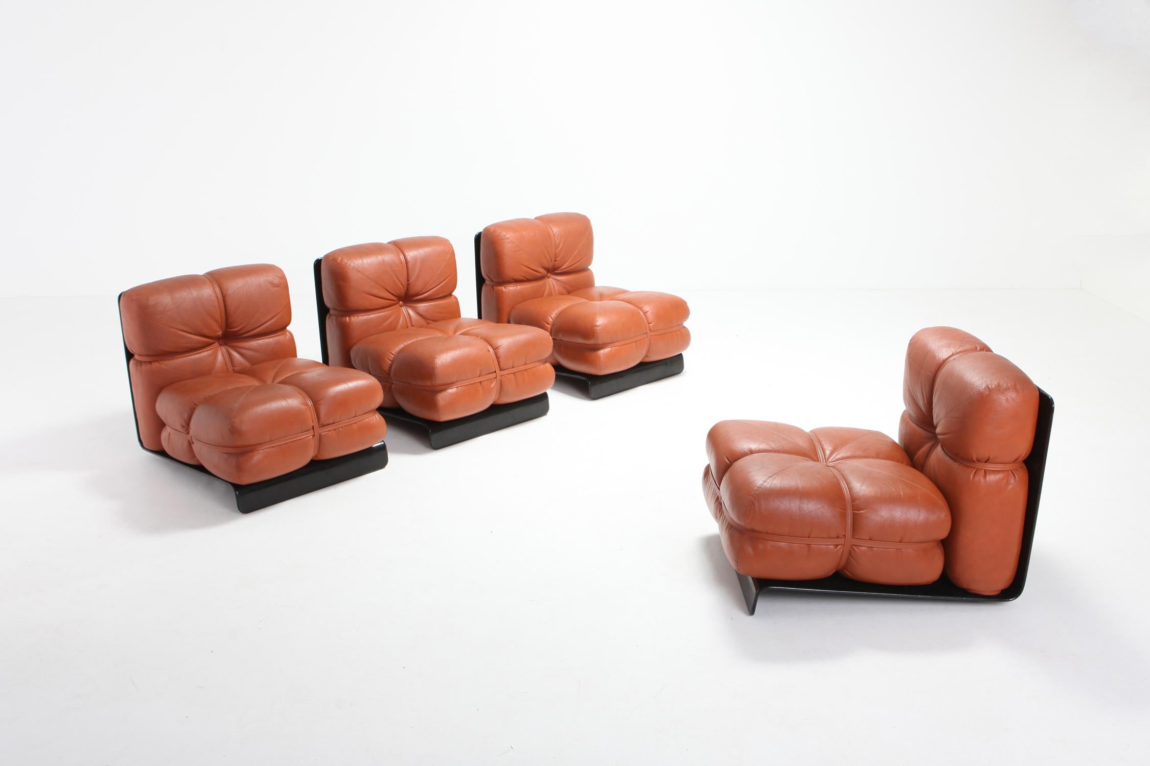 Leather Carla Venosta Ultra Rare 'San Martino' Sectional Sofa for Full