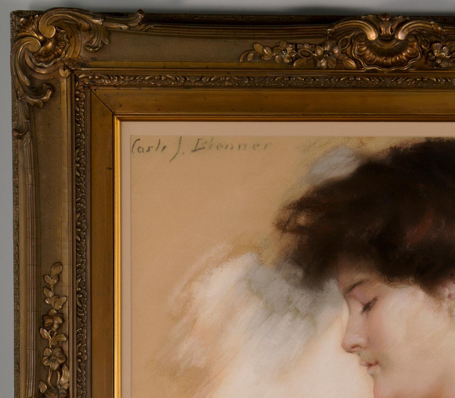 Der junge Traum der Liebe (Sonstige Kunststile), Painting, von Carle J Blenner