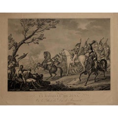 Used Powerful 19th-century engraving by Carle Vernet - Battle of Jena (1806)