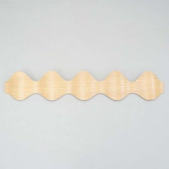 Carles Riart 'Ona' Wooden Coat Rack, Mid-Century Modern, Spain, 1970