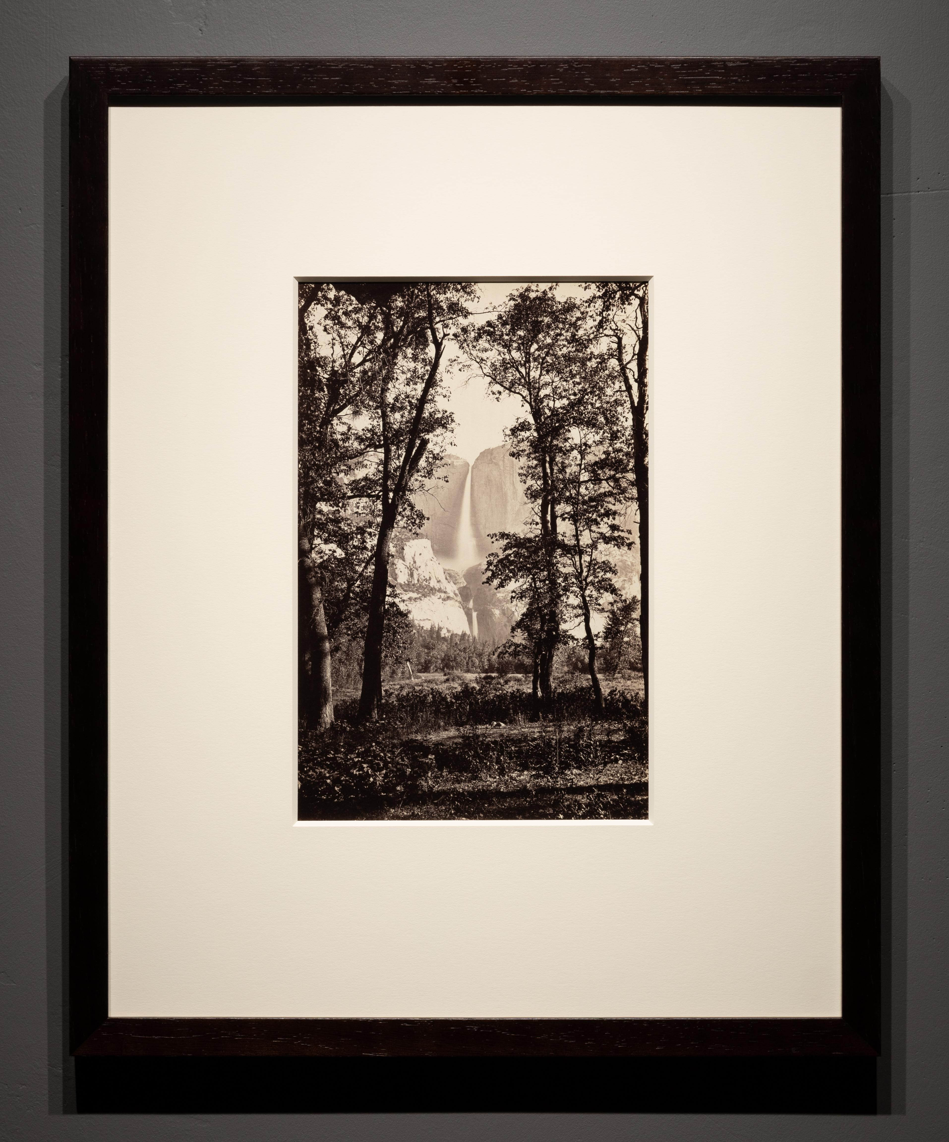 Le cascate dello Yosemite dal basso, 1865-66 - Photograph di Carleton Watkins