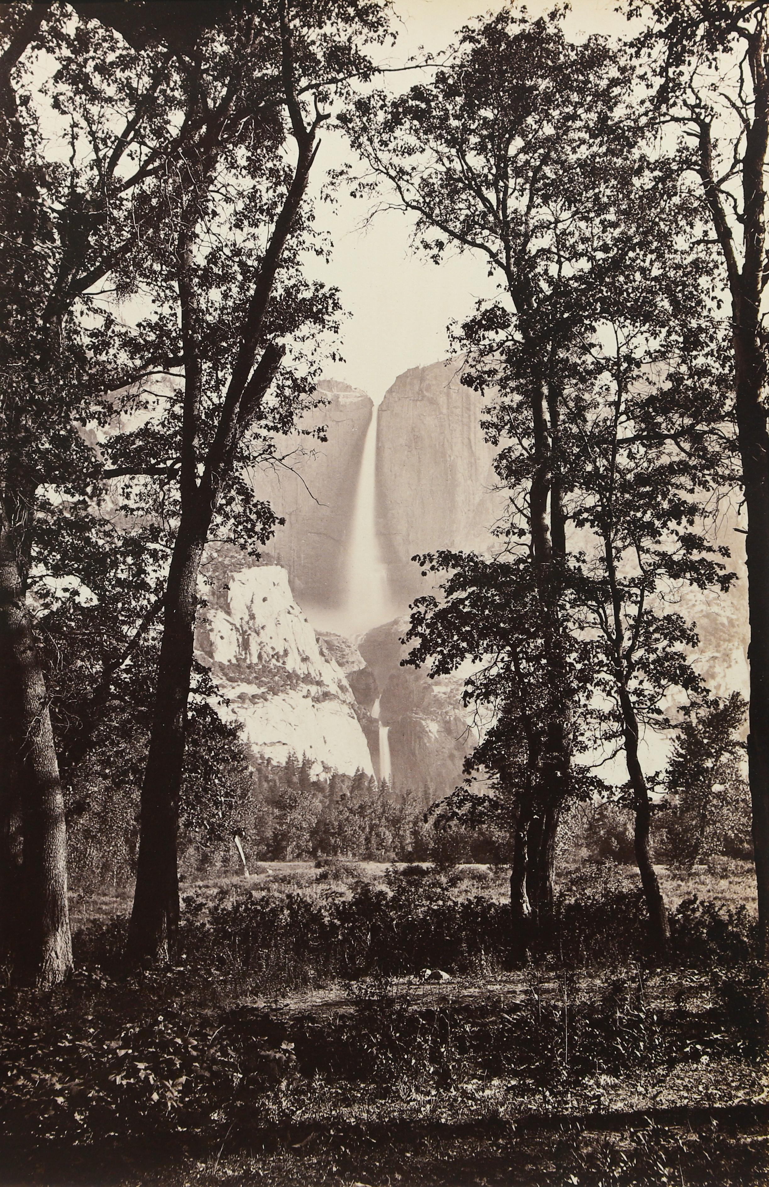 Yosemite Falls from Below, 1865-66