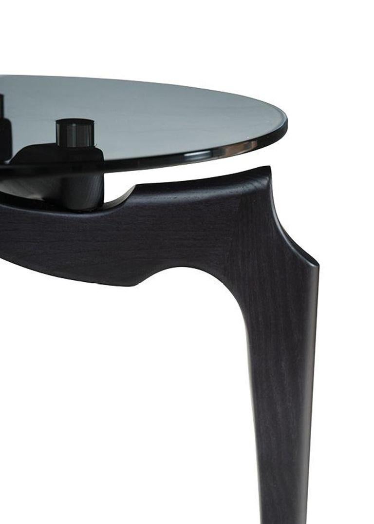 Mid-Century Modern Carlina Side table Black by Oscar Tusquets for BD Barcelona For Sale