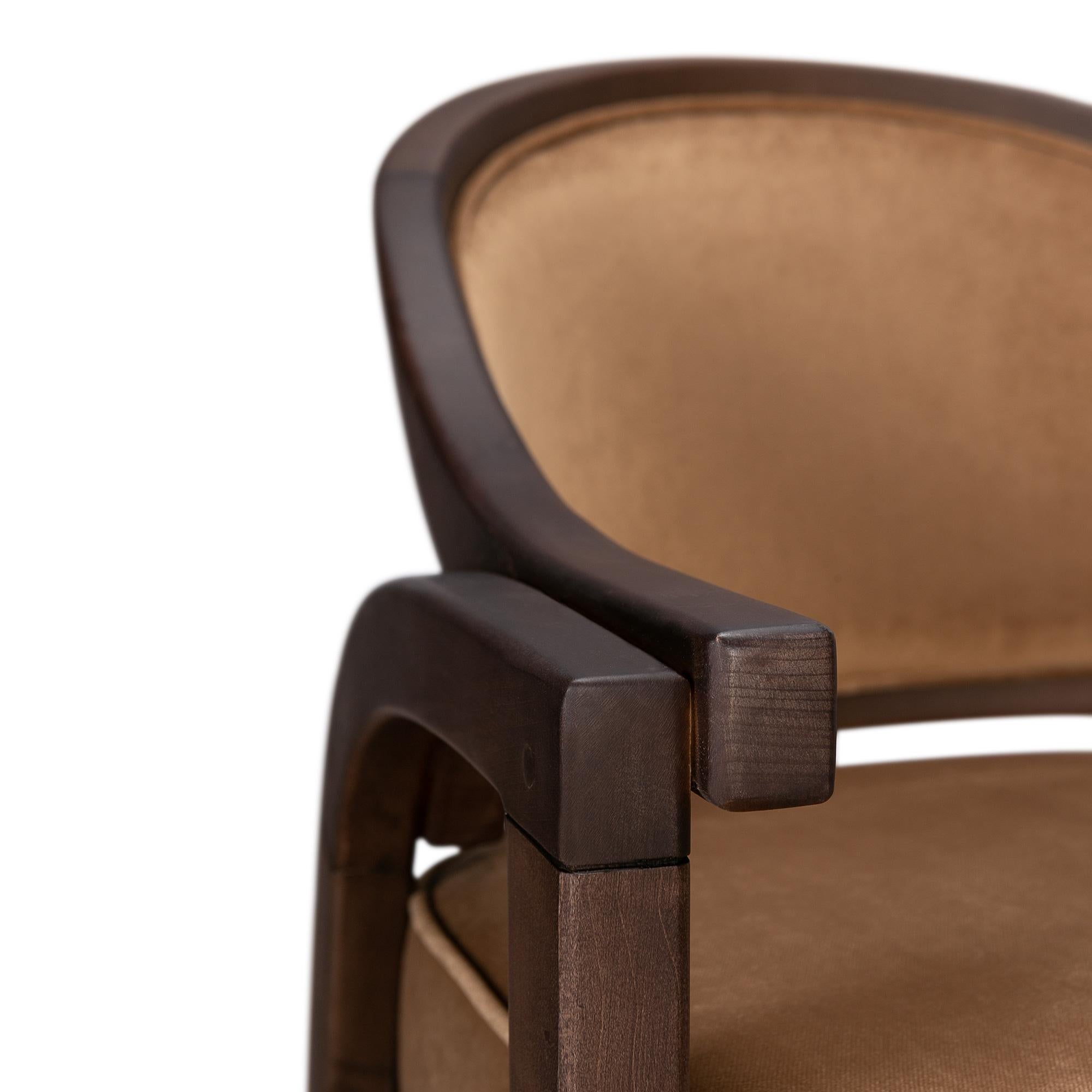Contemporary Carlisle Arm Chair For Sale