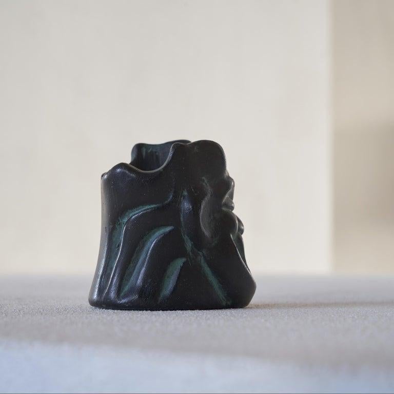 Mid-Century moderno Portamatite in ceramica 