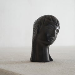 Carlo Alberto Rossi 'Bucchero' Female Head Attributed to Giò Ponti