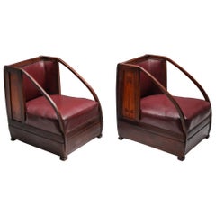 Wood Armchairs