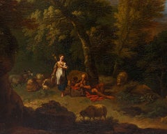 Carlo Antonio Tavella (Milan, 1668 - Genoa, 1738), Arcadian Landscape