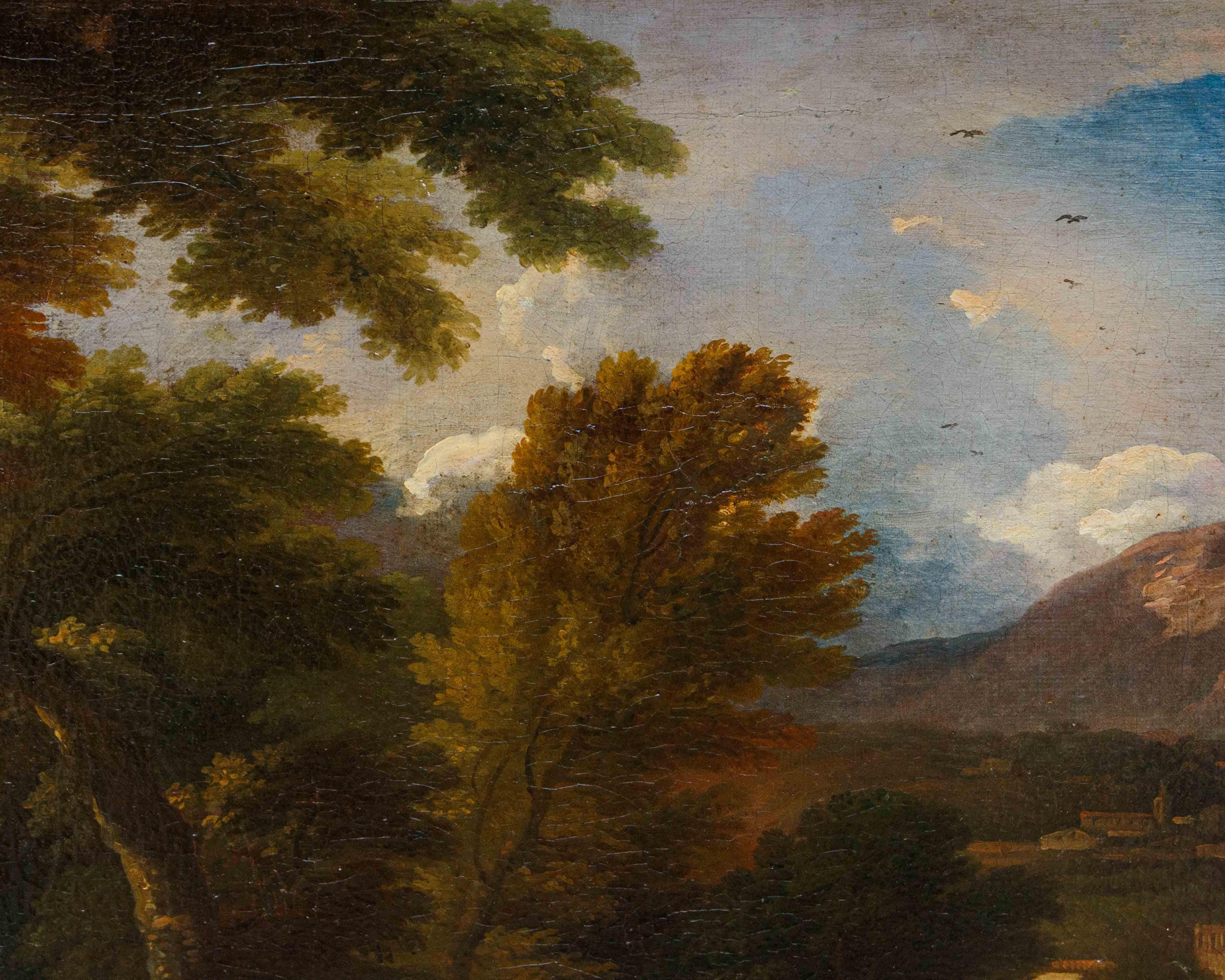 Carlo Antonio Tavella (Milano, 1668 – Genova, 1738), Paesaggio arcadico in vendita 8
