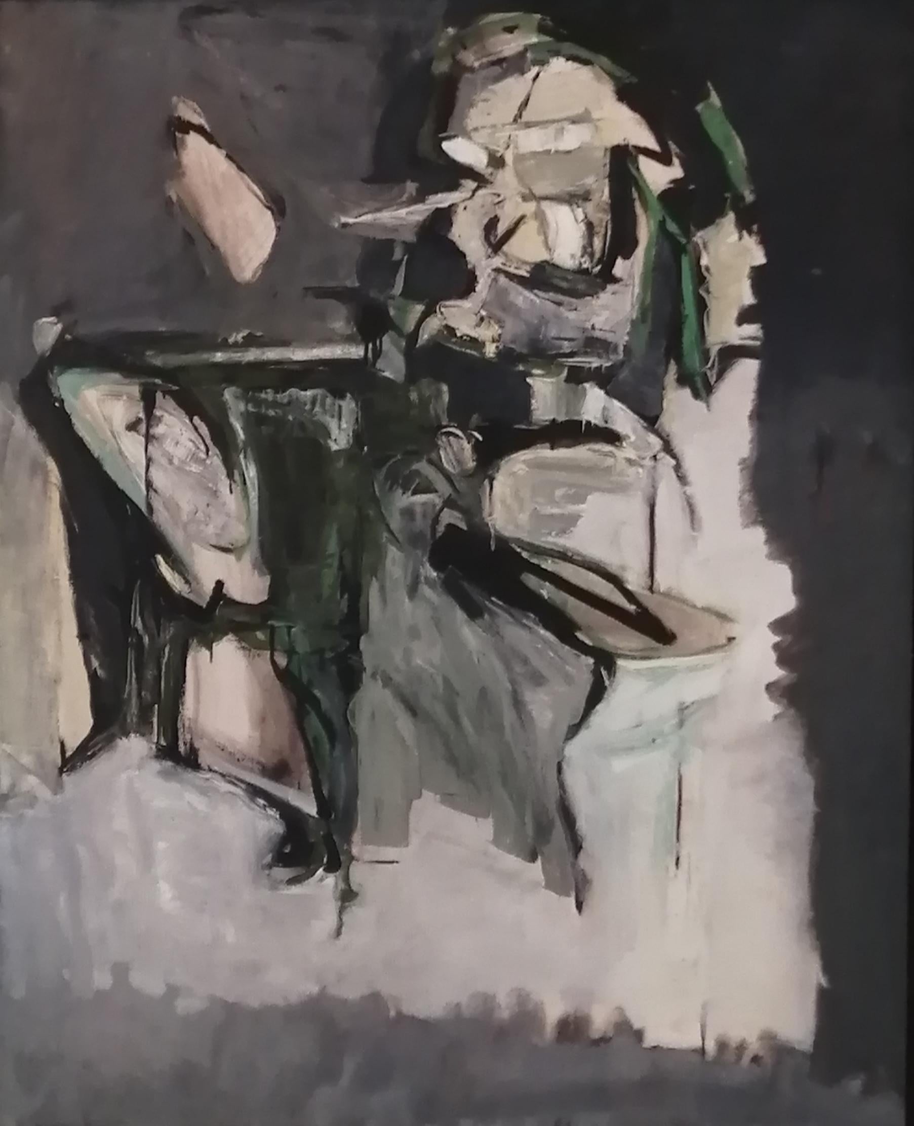 Carlo Baratelli Abstract Painting - Painting n°2