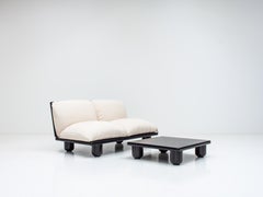 Carlo Bartoli 'Blop' Sofa & Table for Rossi Di Albizzate Italy, in Pierre Frey