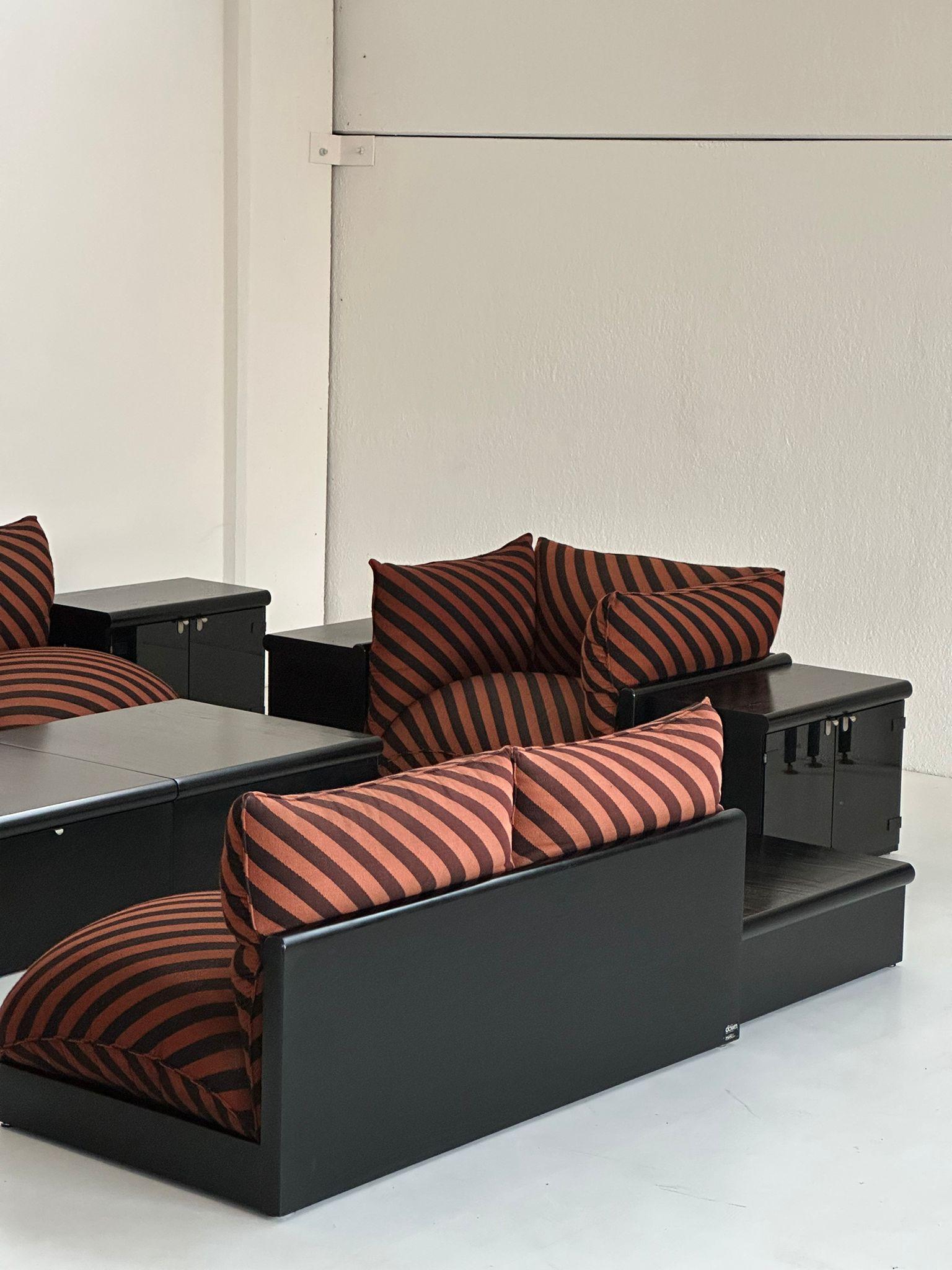 Carlo Bartoli Down Set Sofas and Armchairs For Sale 10
