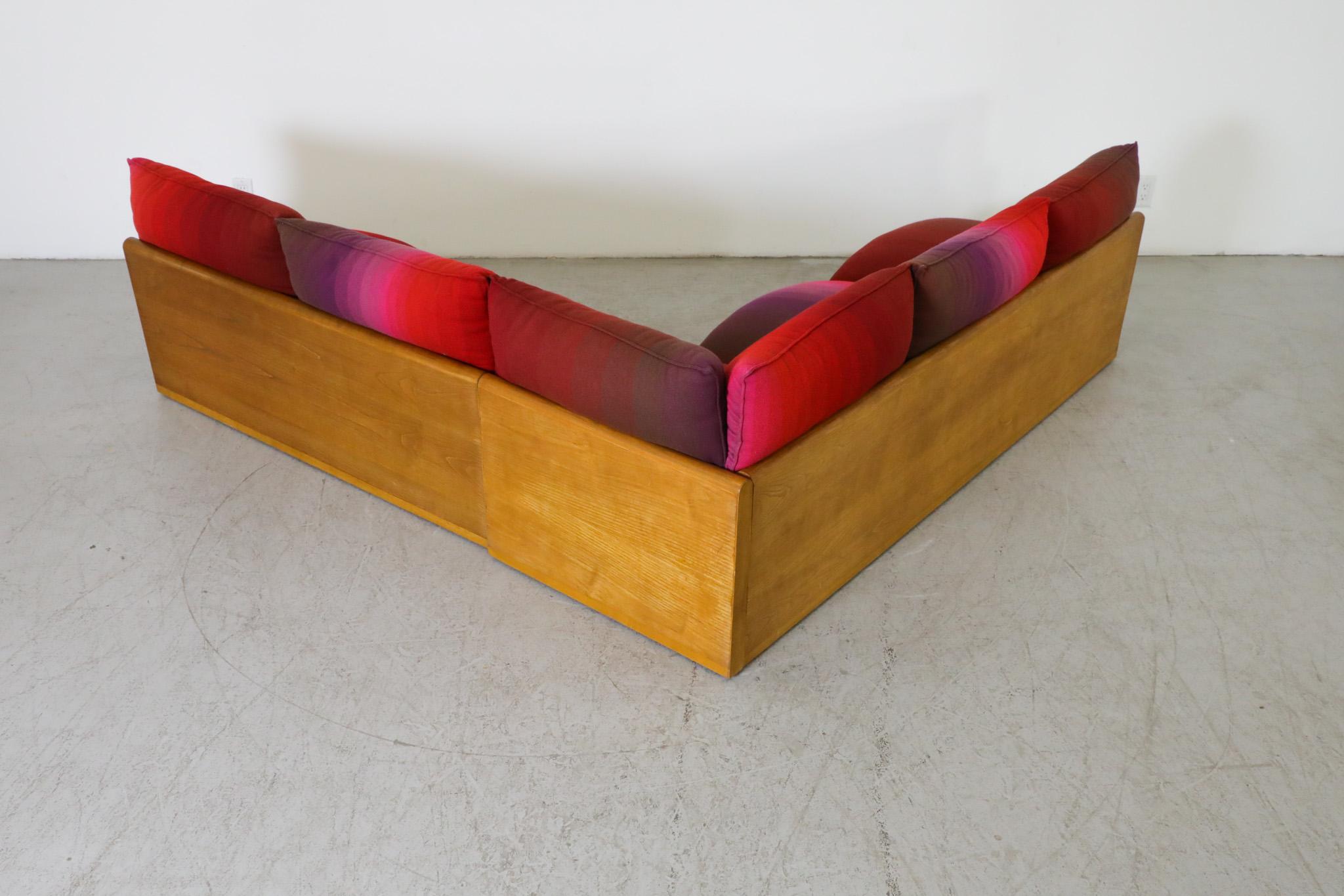 Fabric Carlo Bartoli for Rossi di Albizzate Model ‘Down’ Sectional Sofa, 1973