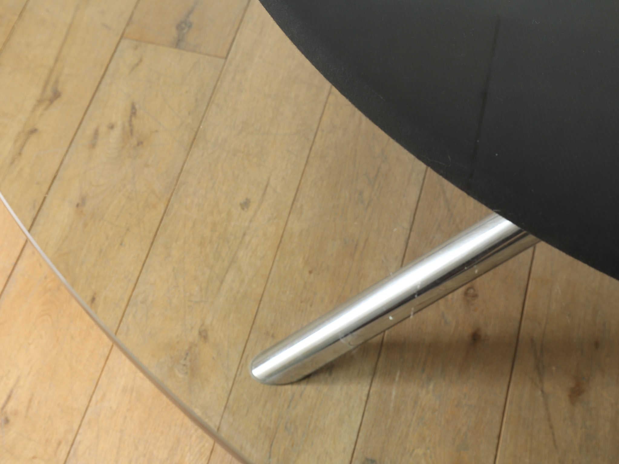 Table ronde à plateau en verre Carlo Bartoli 1970 en vente 4