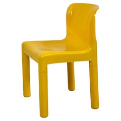 Carlo Bartoli Kartell modèle 4875 en jaune, nouveau stock ancien 1985 - lot de 2