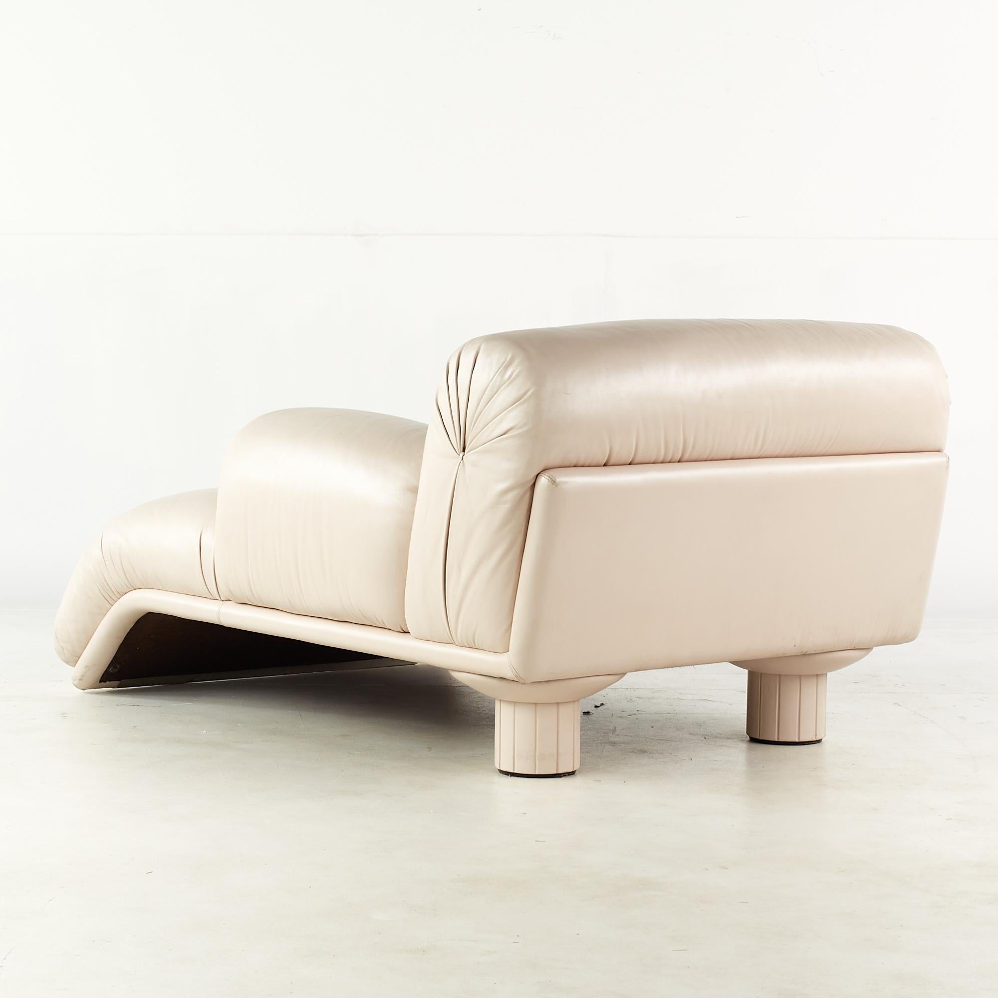 Carlo Bartoli Rossi di Albizzate Mid Century Chaise Lounge In Good Condition For Sale In Countryside, IL