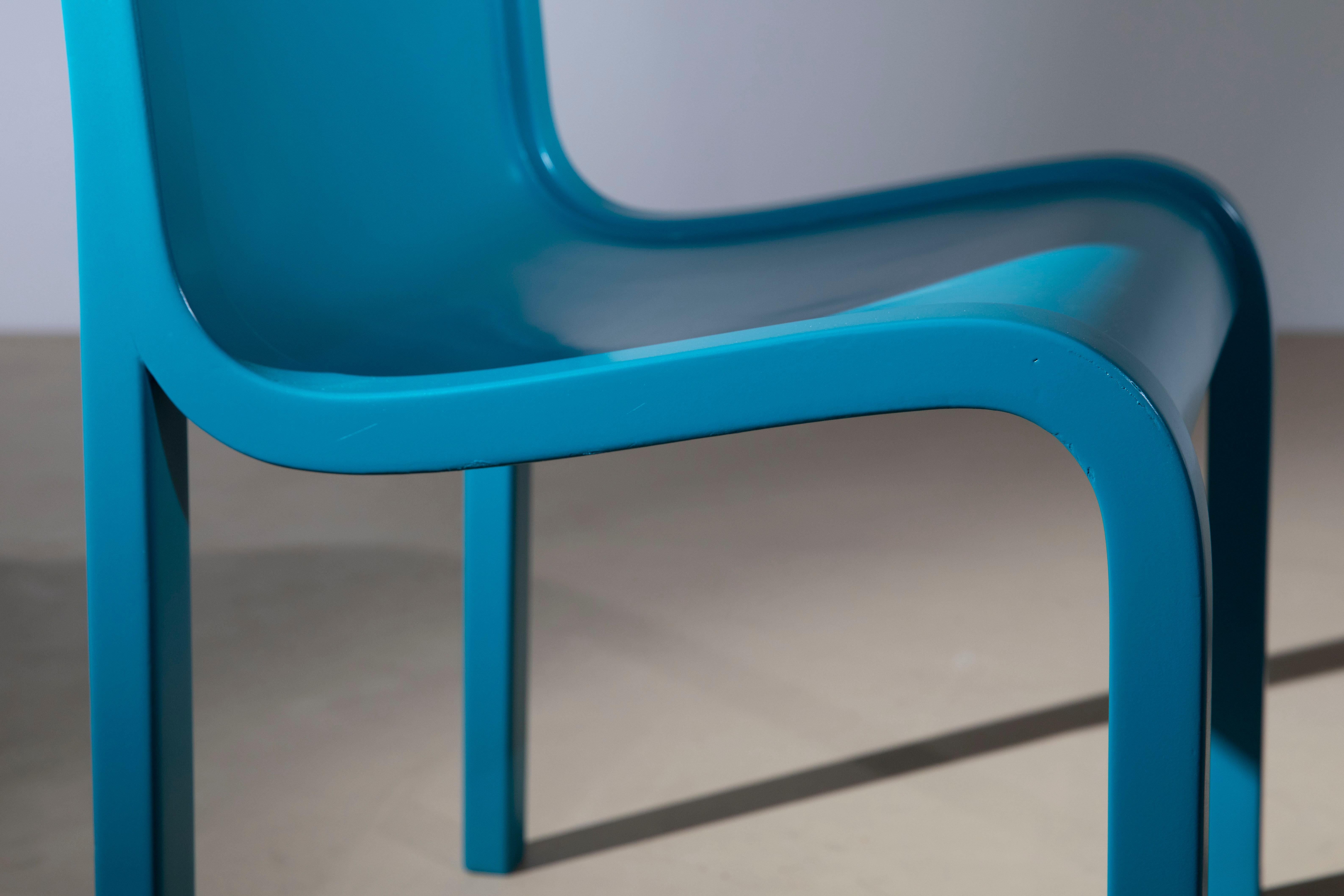 Carlo Bartoli, ensemble de six chaises 