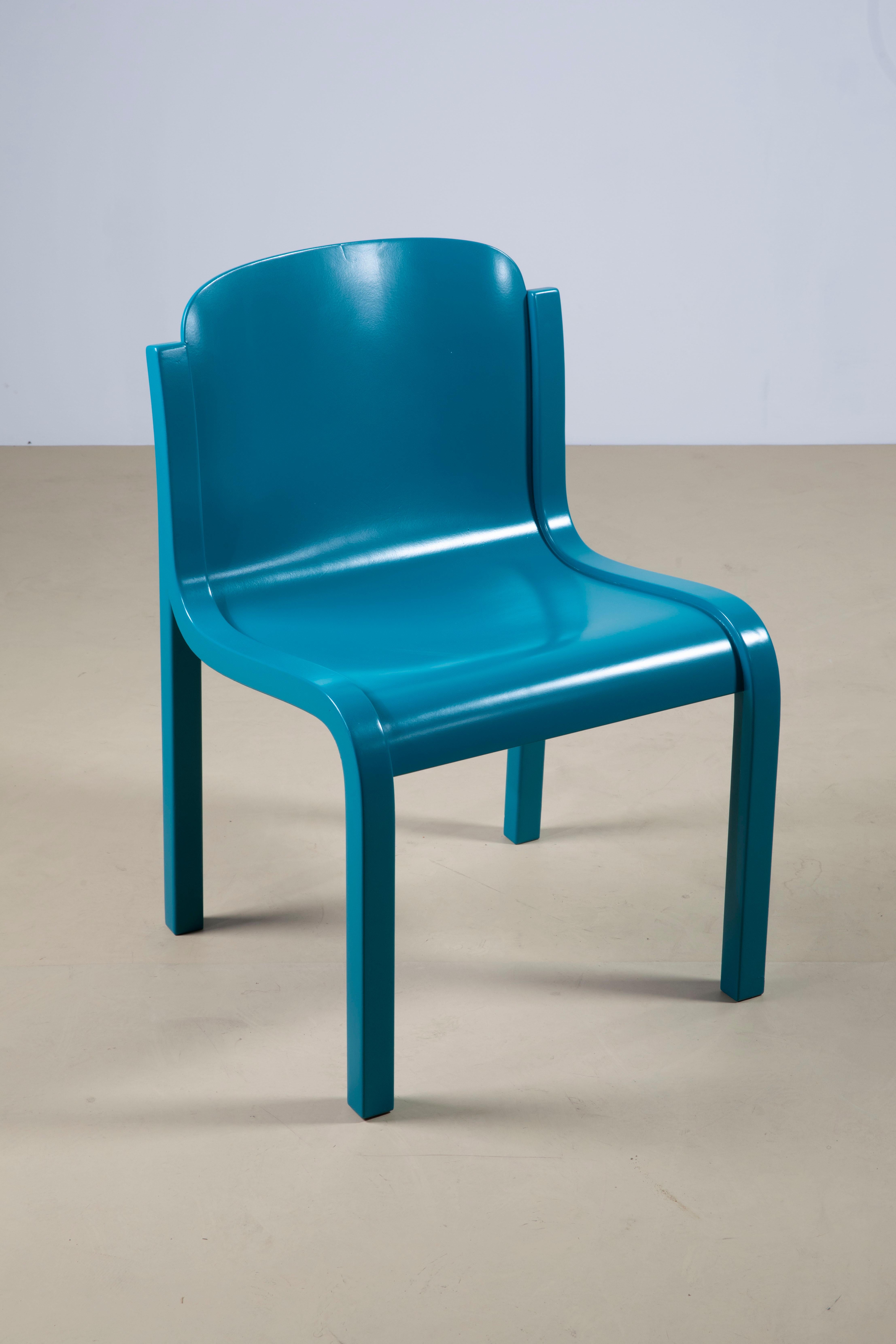Carlo Bartoli, ensemble de six chaises 