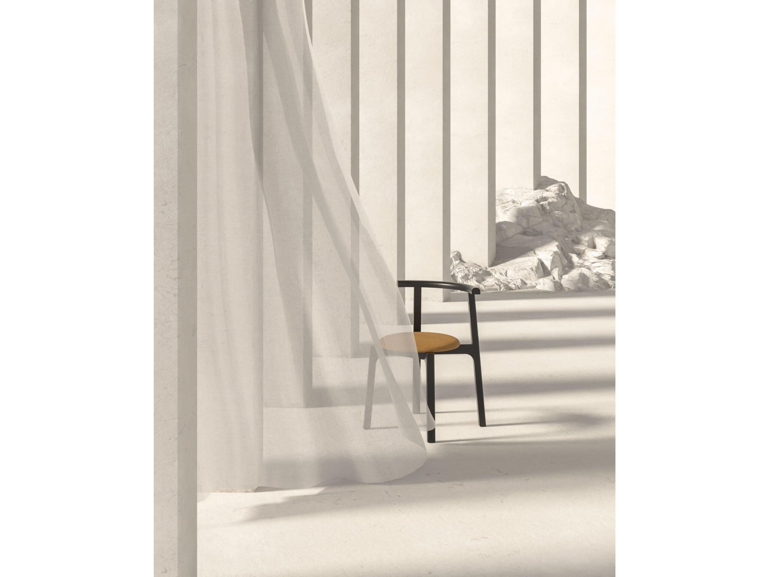 Spanish Carlo Beech Wood Chair by Pepe Albargues For Sale