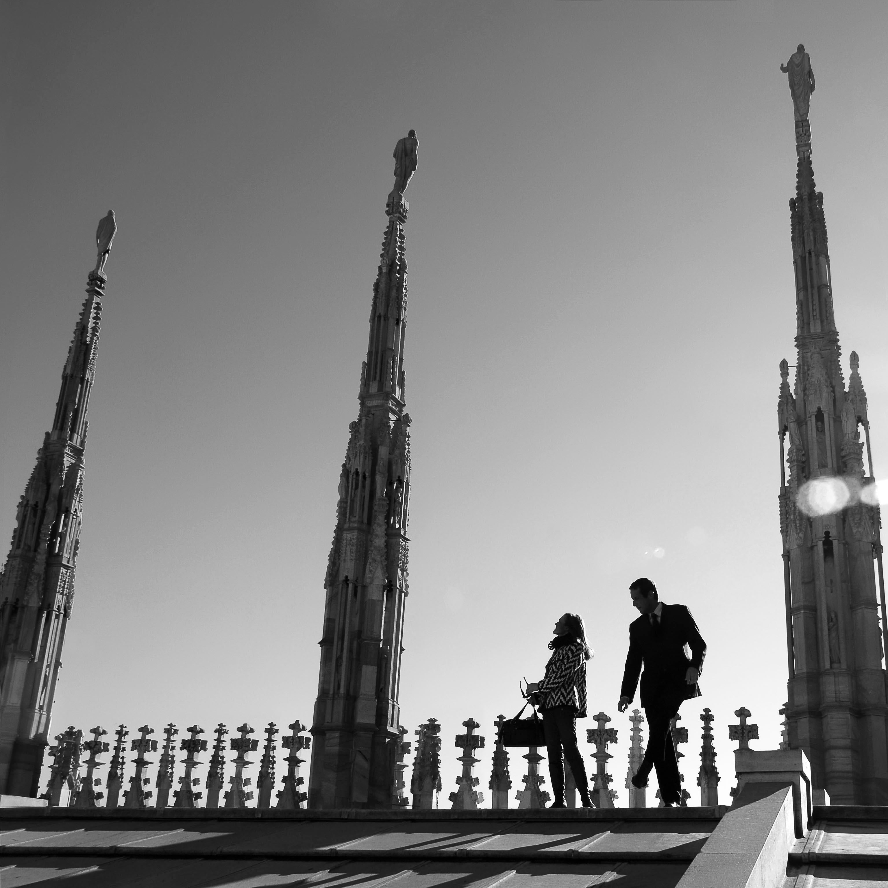 Mailand. Sul Duomo  ( dalla Serie In Italia) – Photograph von Carlo Bevilacqua